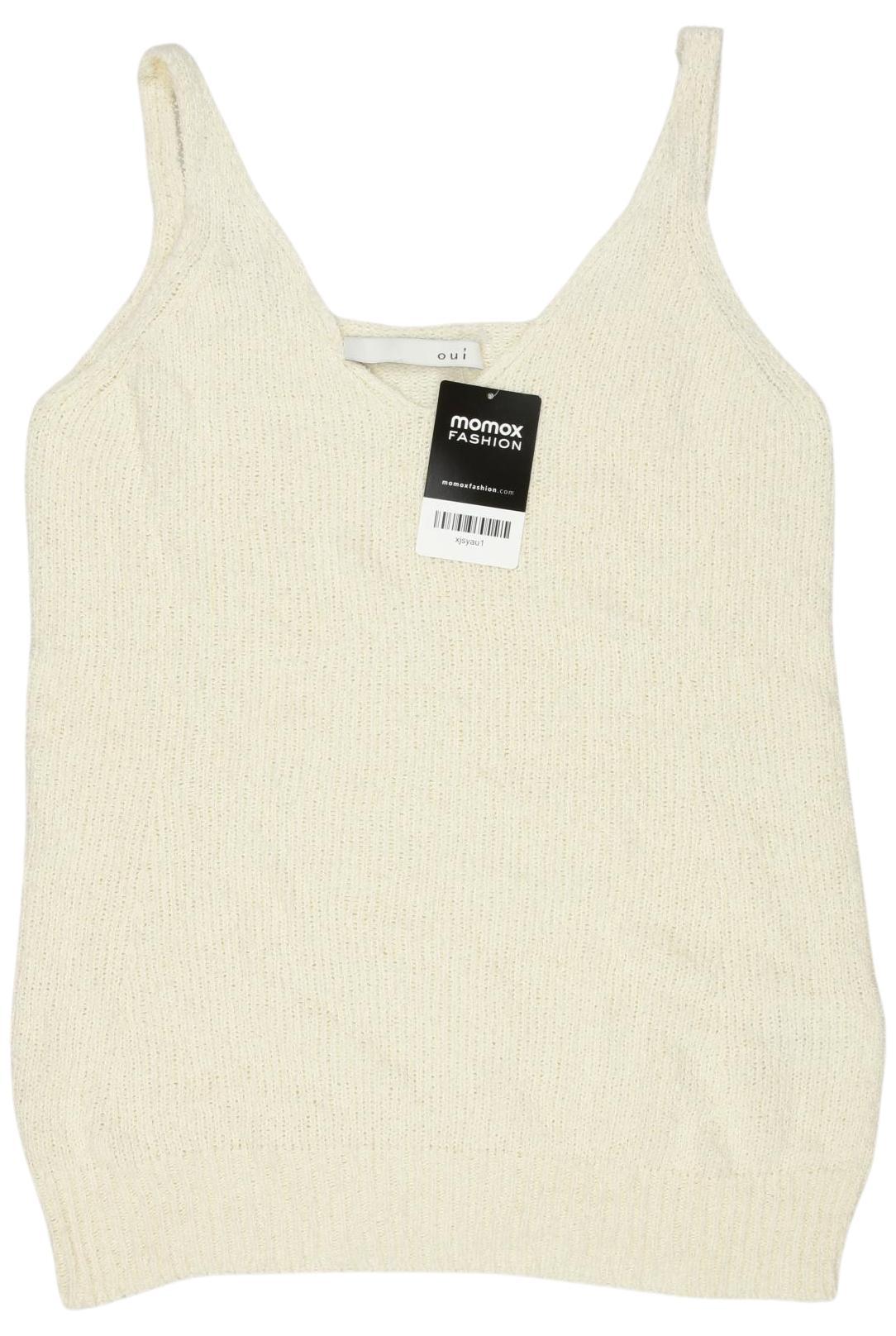 

Oui Damen Top, cremeweiß, Gr. 38