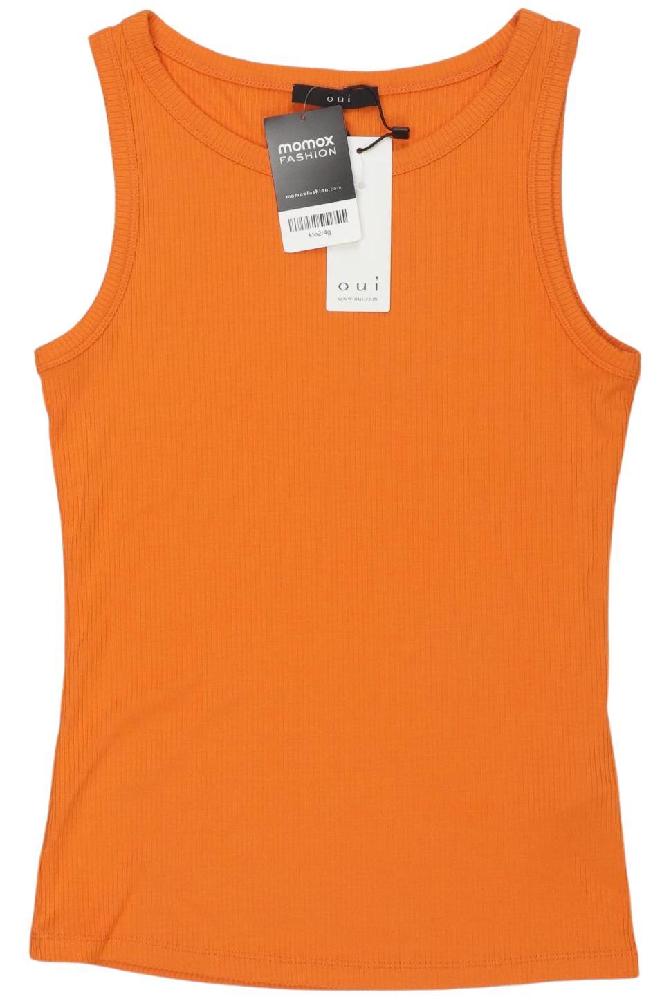 

Oui Damen Top, orange, Gr. 36