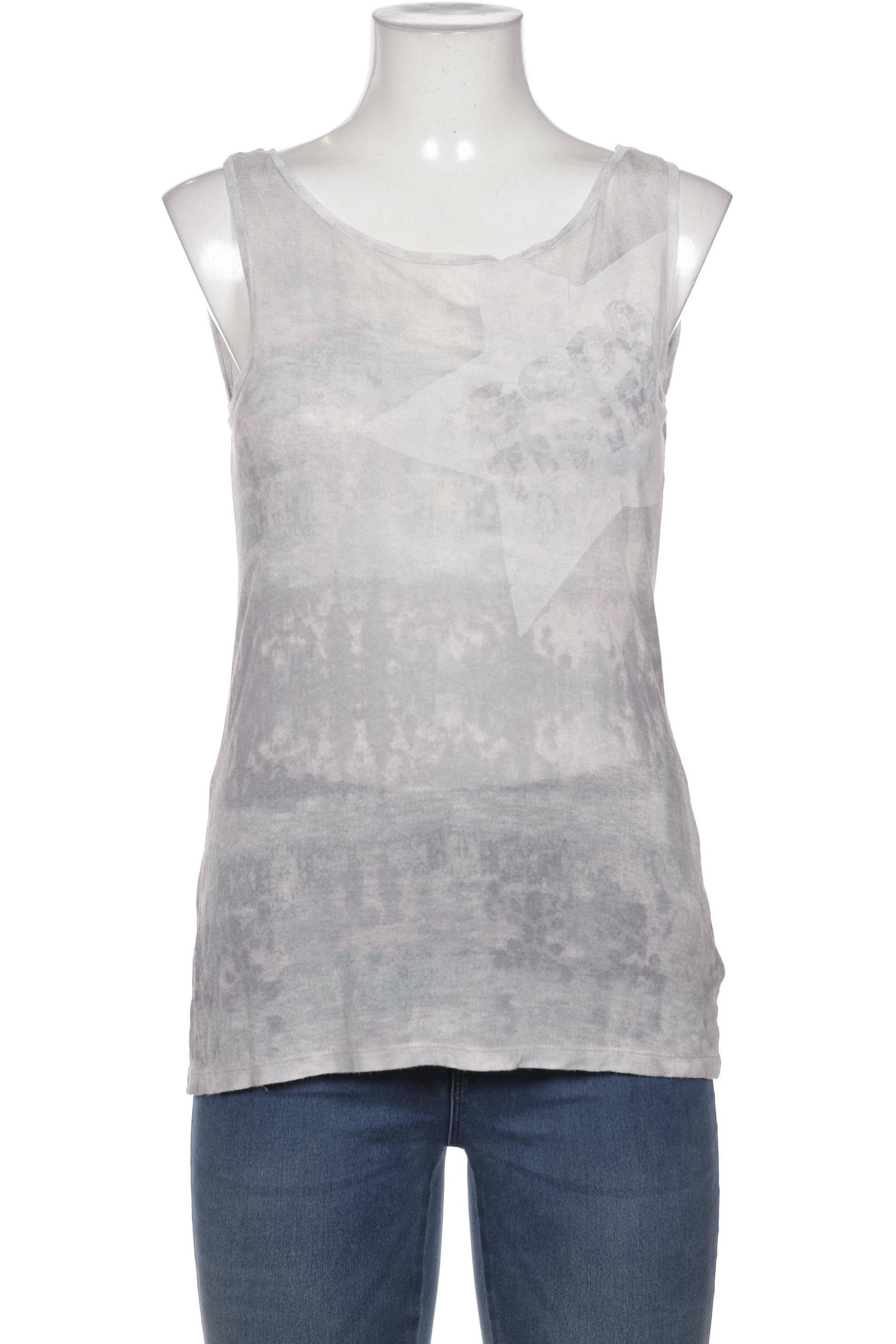 

Oui Damen Top, grau, Gr. 38