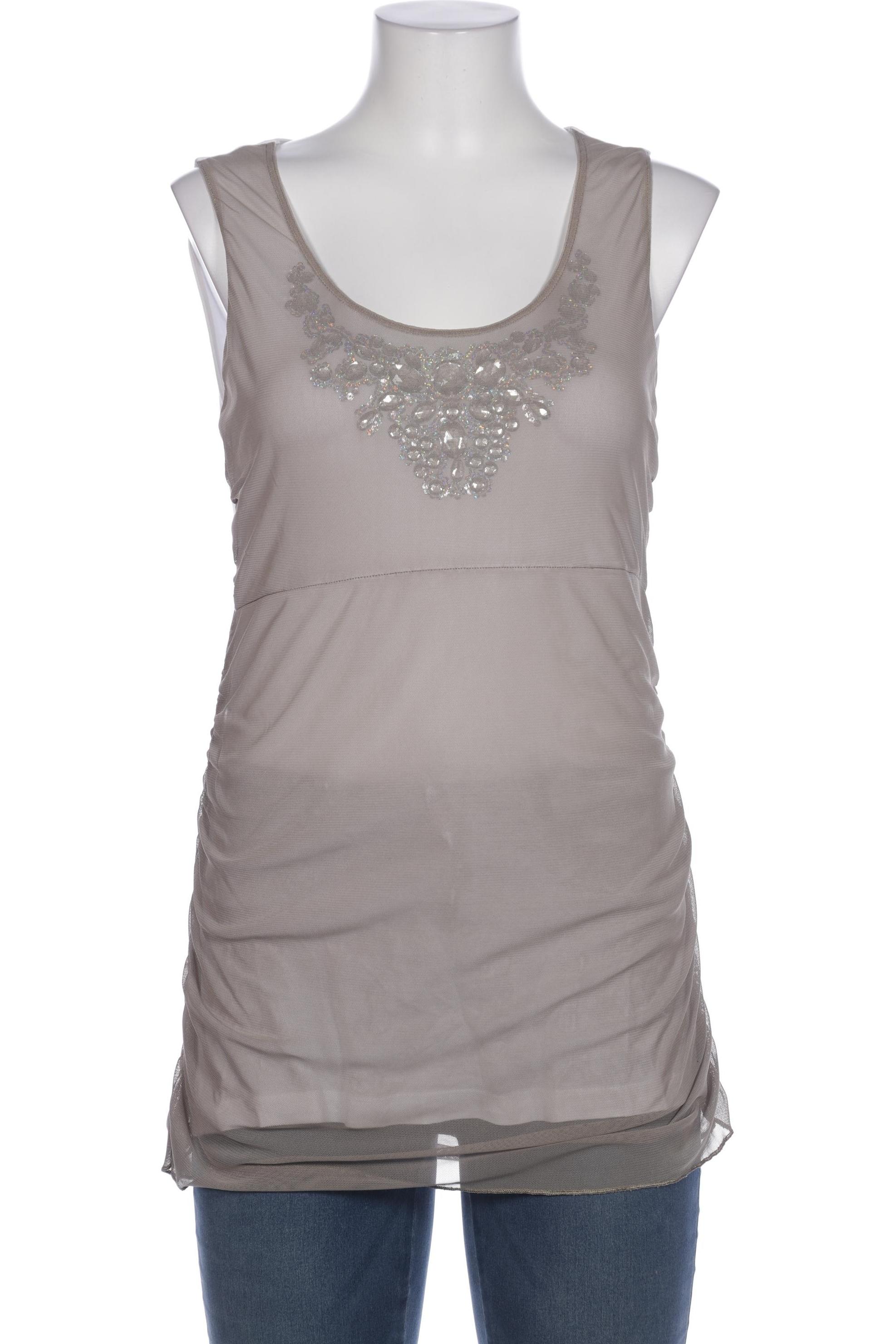 

Oui Damen Top, grau, Gr. 40