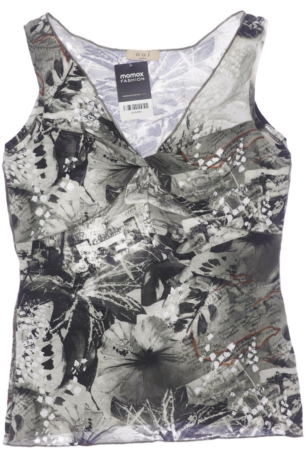 

Oui Damen Top, grün, Gr. 38