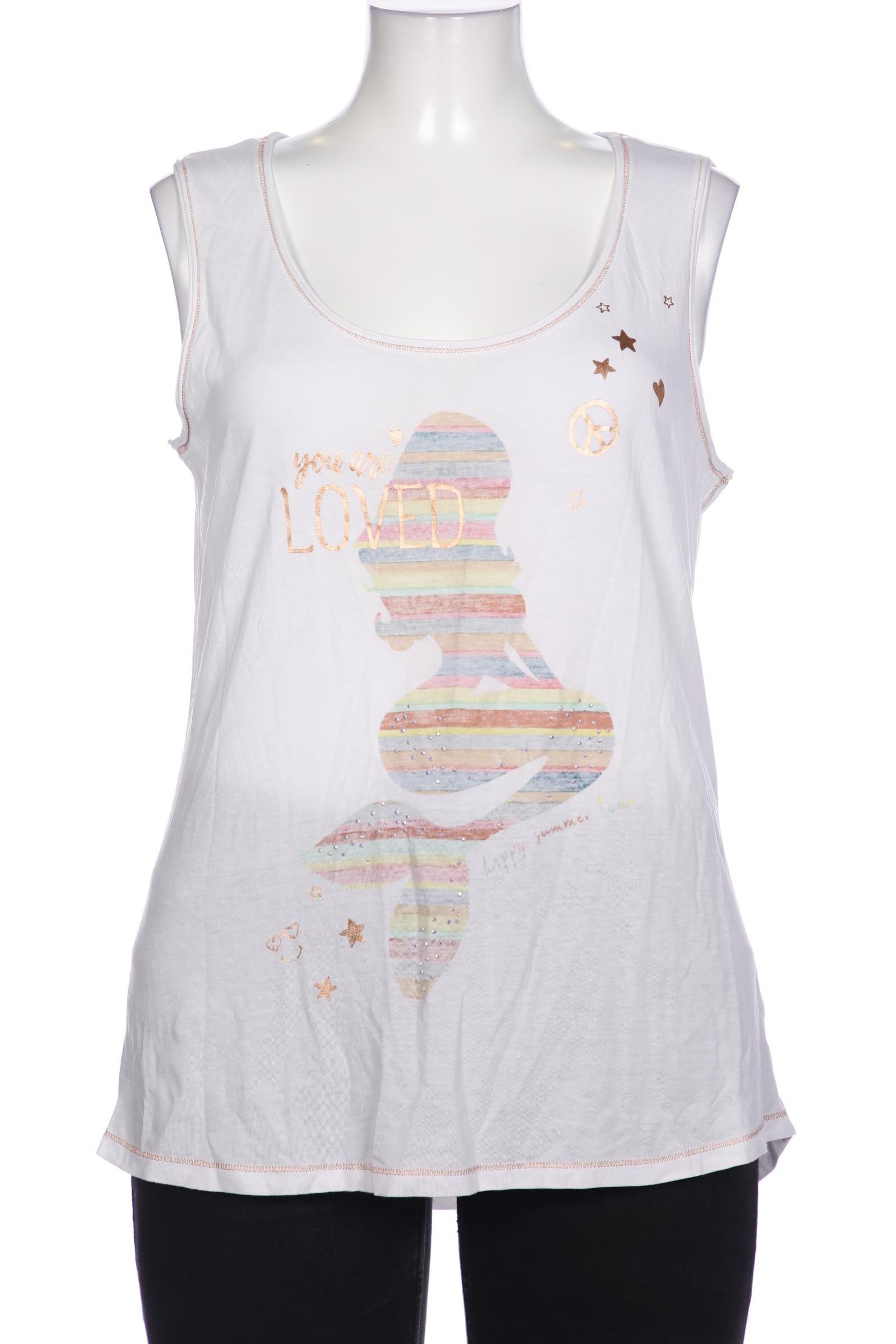 

Oui Damen Top, weiß, Gr. 44