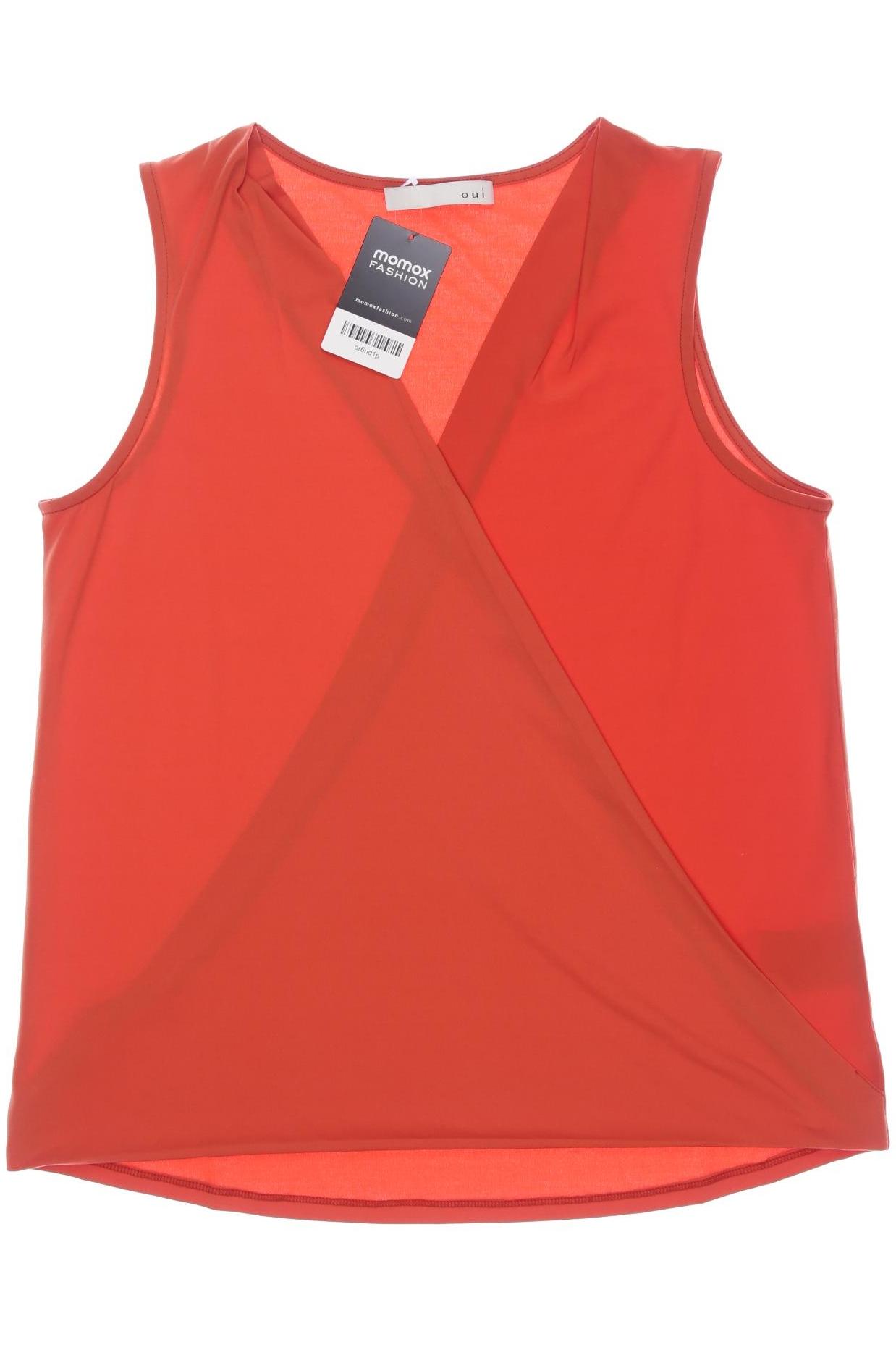 

Oui Damen Top, rot, Gr. 36