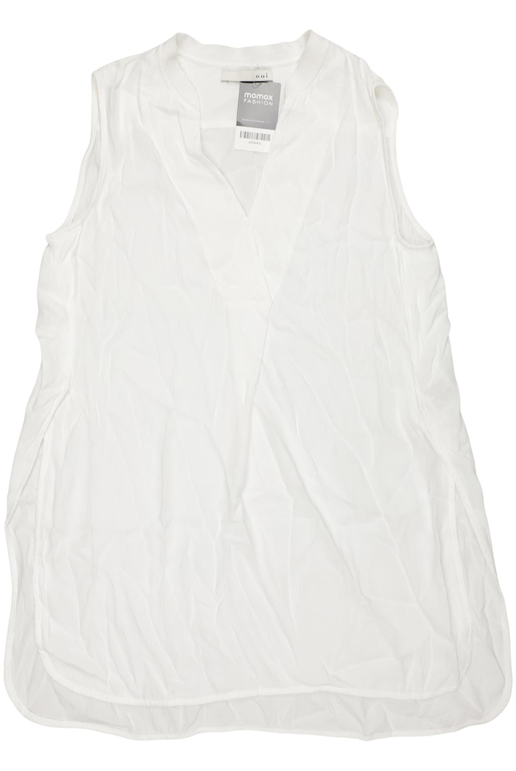

Oui Damen Top, weiß, Gr. 40