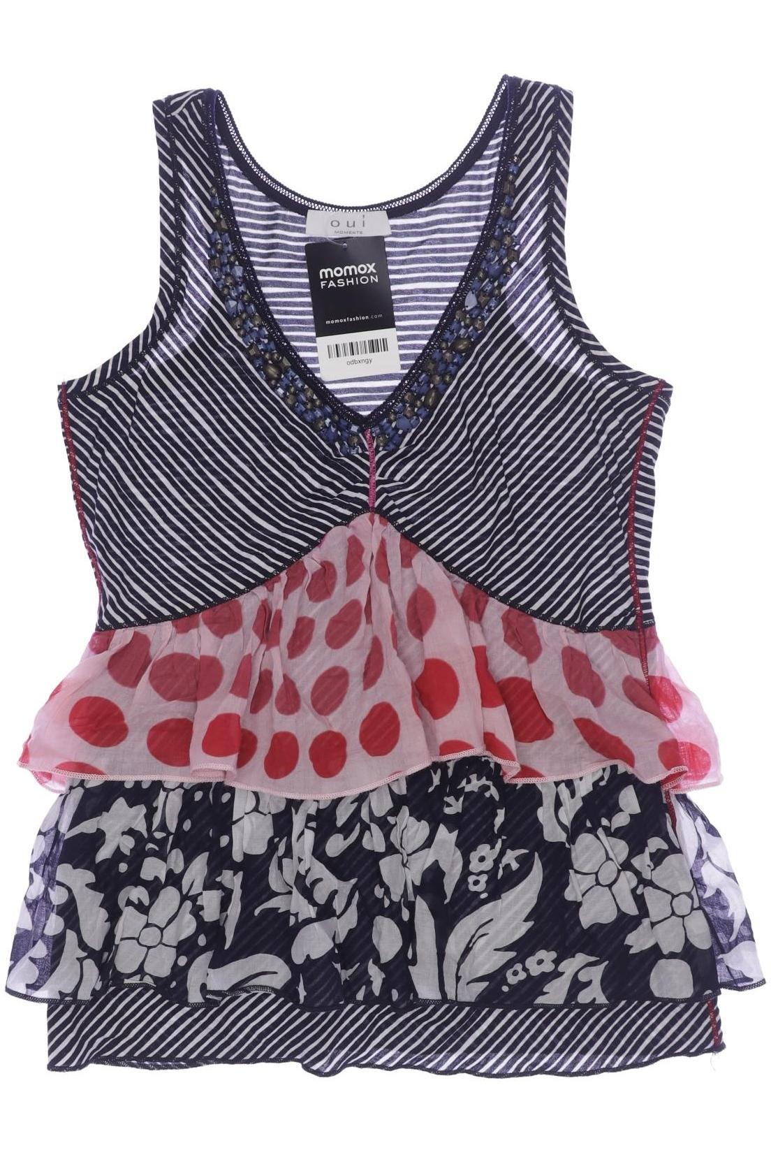

Oui Damen Top, marineblau, Gr. 36
