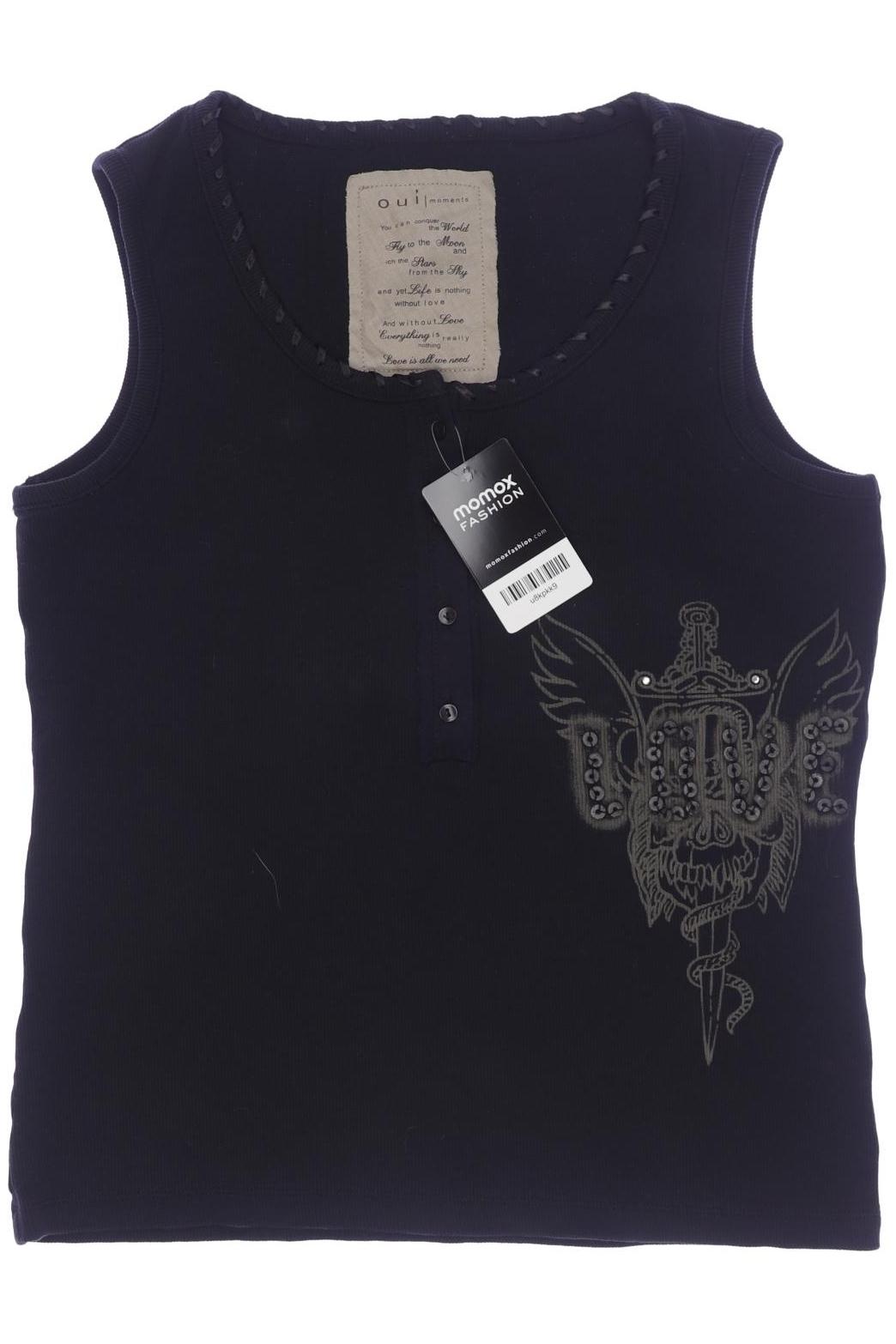 Thumbnail - Oui Damen Top, schwarz, Gr. 42