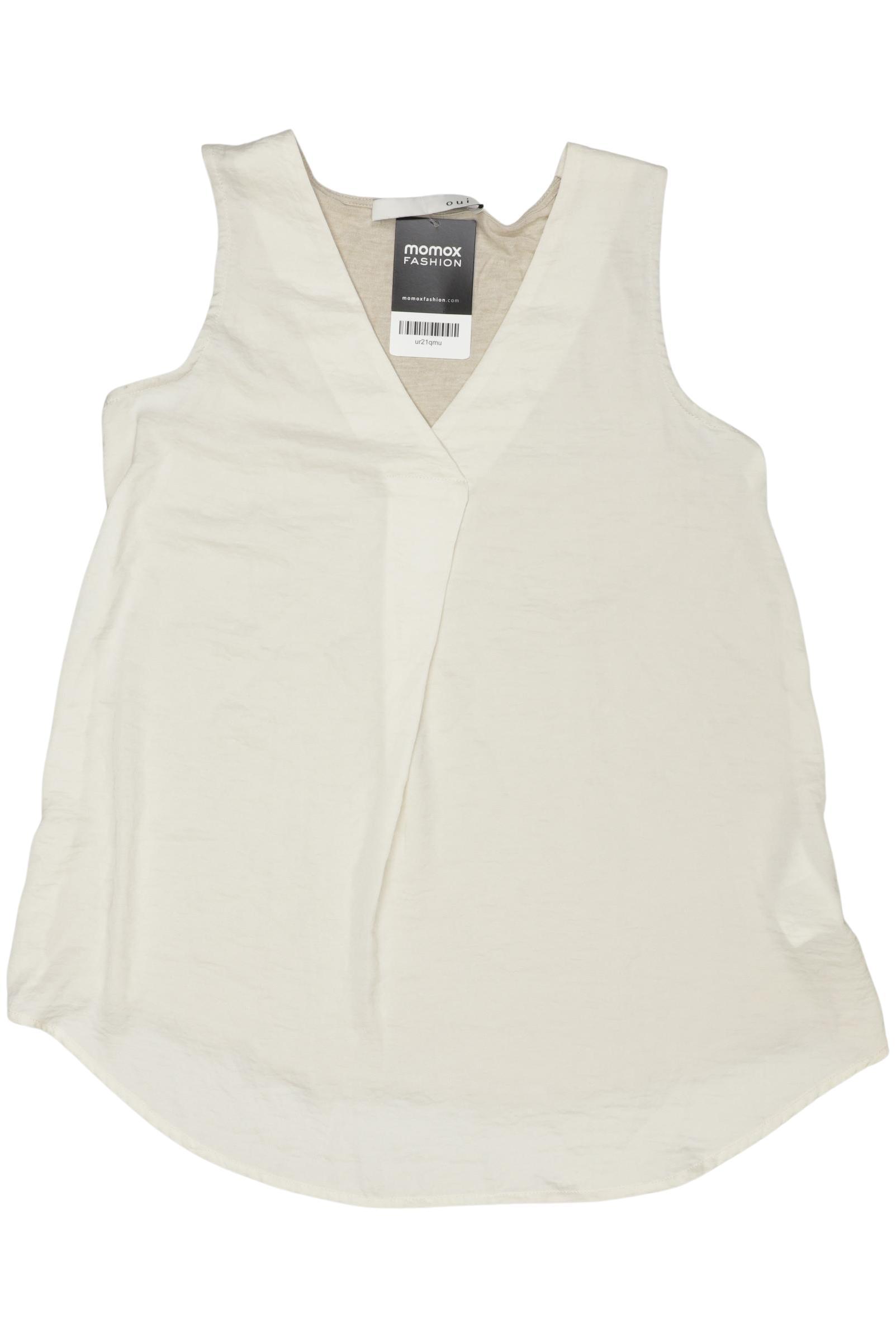 

Oui Damen Top, cremeweiß, Gr. 34
