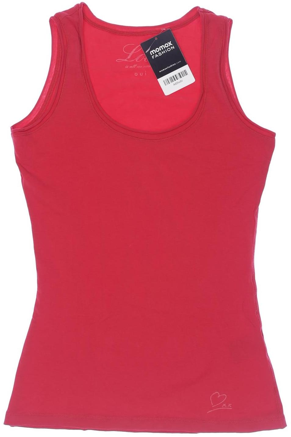 

Oui Damen Top, rot, Gr. 36