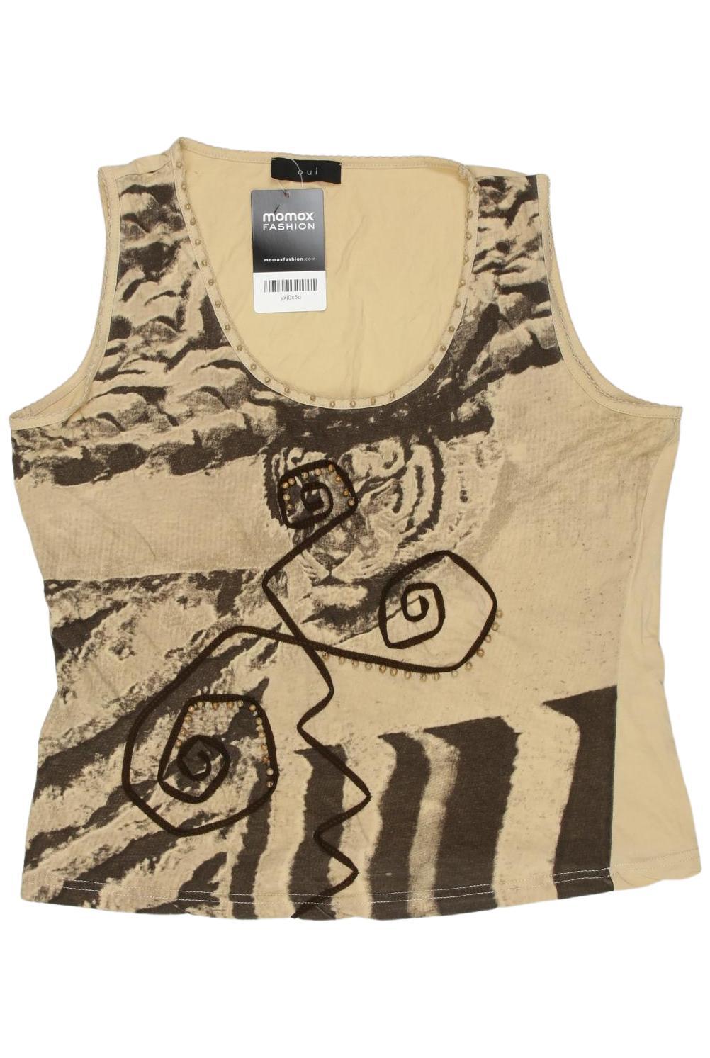 

Oui Damen Top, beige, Gr. 40