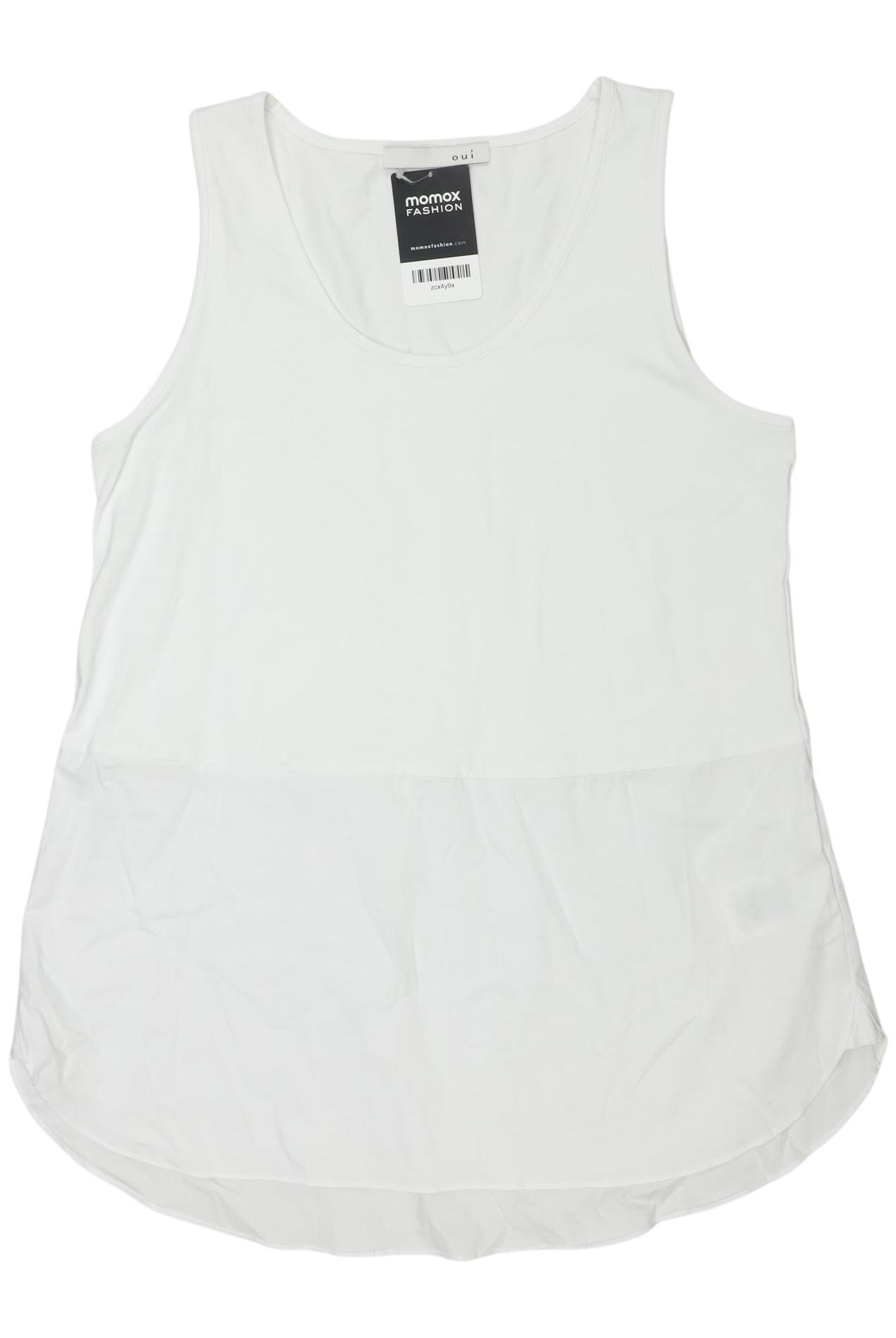 

Oui Damen Top, weiß, Gr. 40