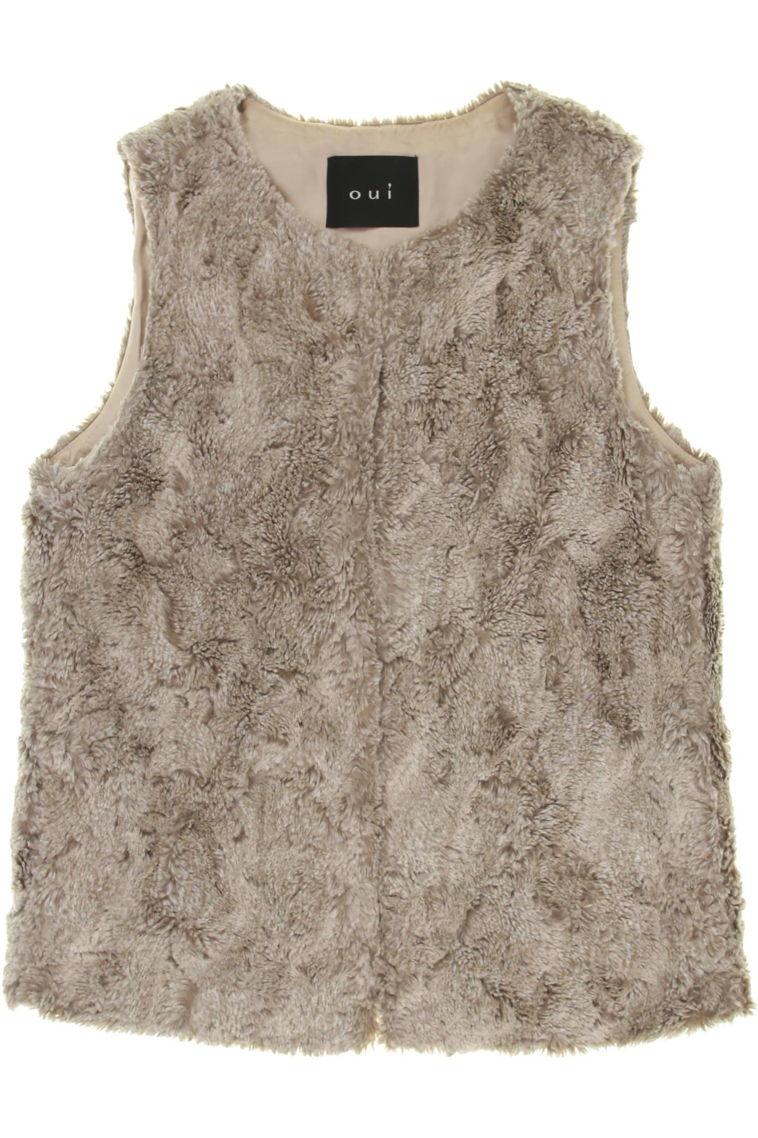 

Oui Damen Weste, beige, Gr. 38