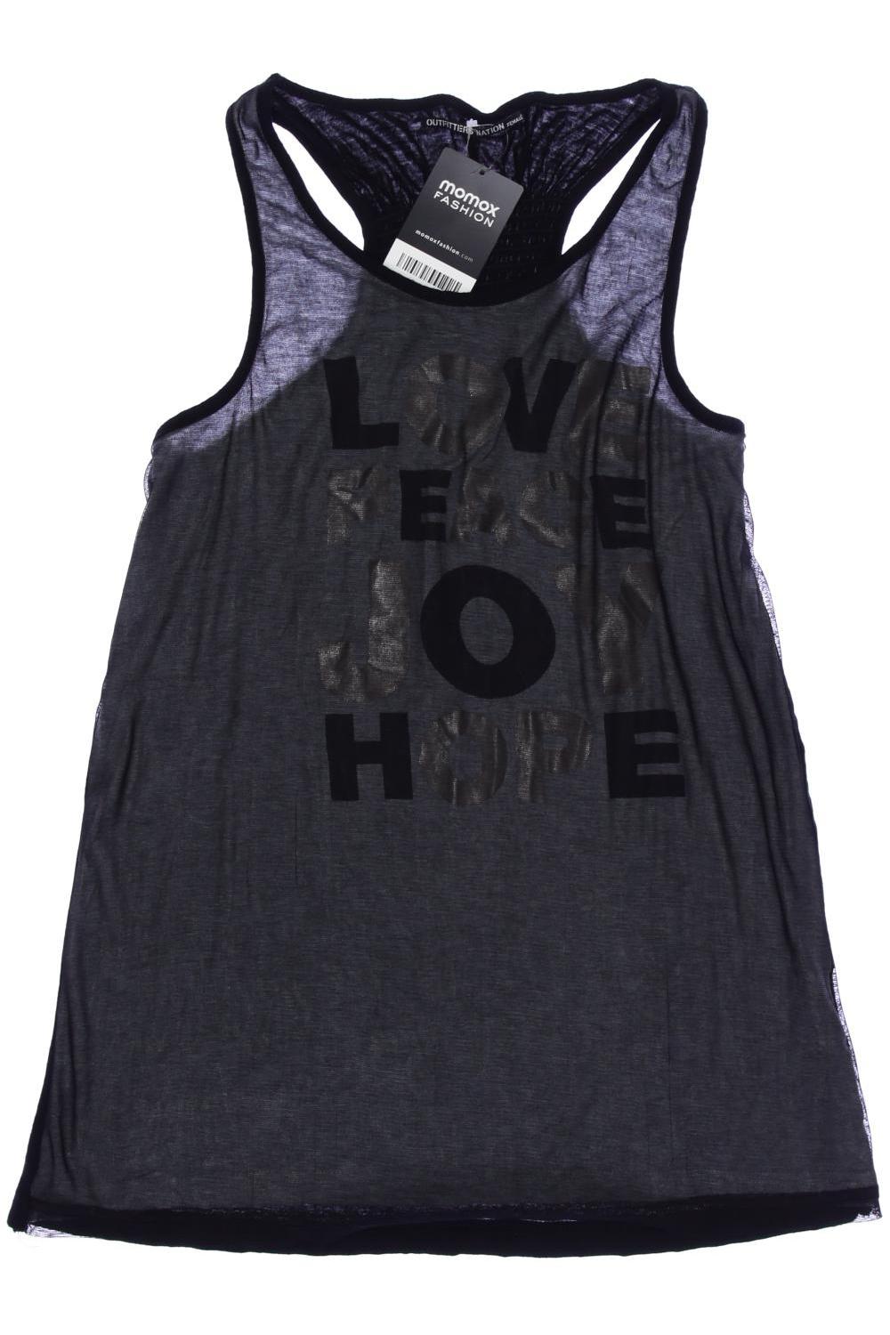 

Outfitters Nation Damen Top, schwarz, Gr. 36