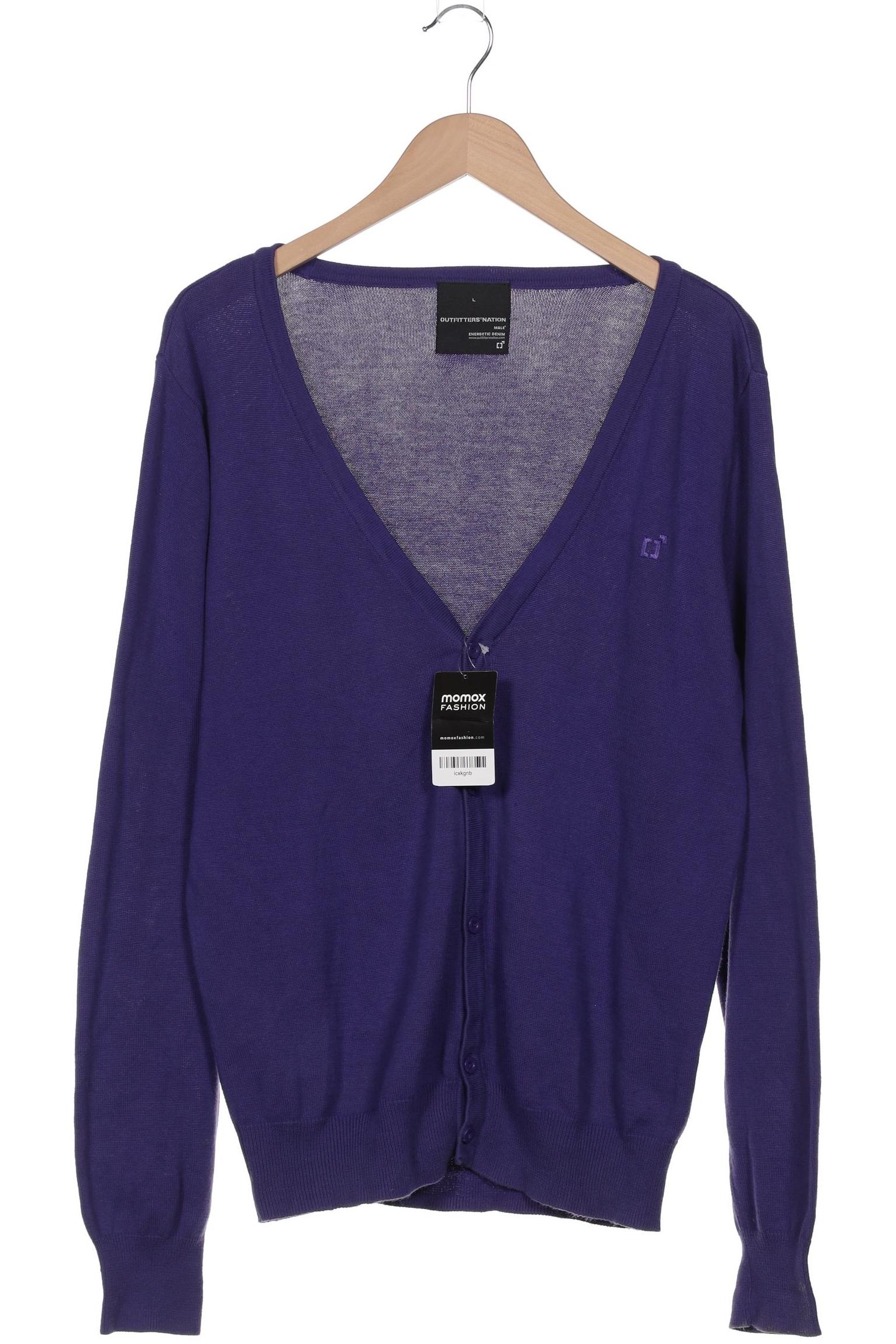 

Outfitters Nation Damen Strickjacke, flieder, Gr. 42