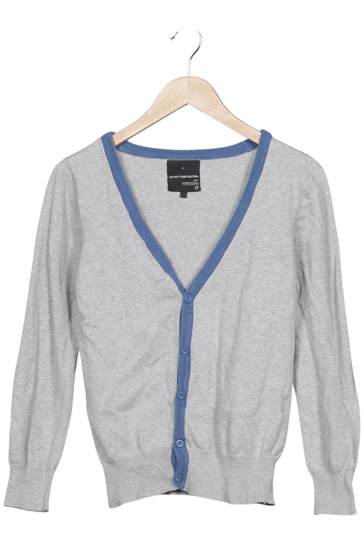 Thumbnail - Outfitters Nation Herren Strickjacke, grau, Gr. 46