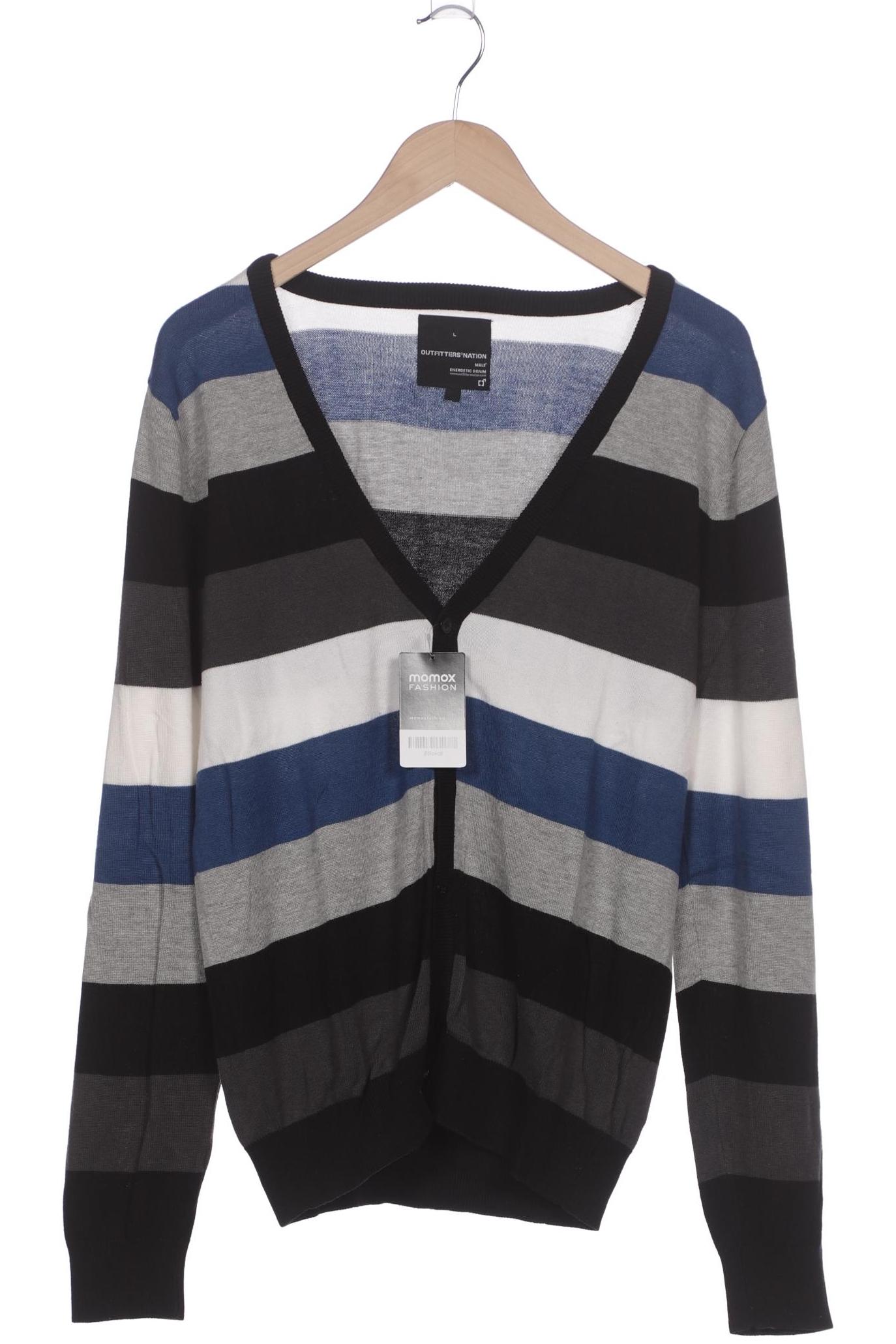 Thumbnail - Outfitters Nation Herren Strickjacke, mehrfarbig, Gr. 52