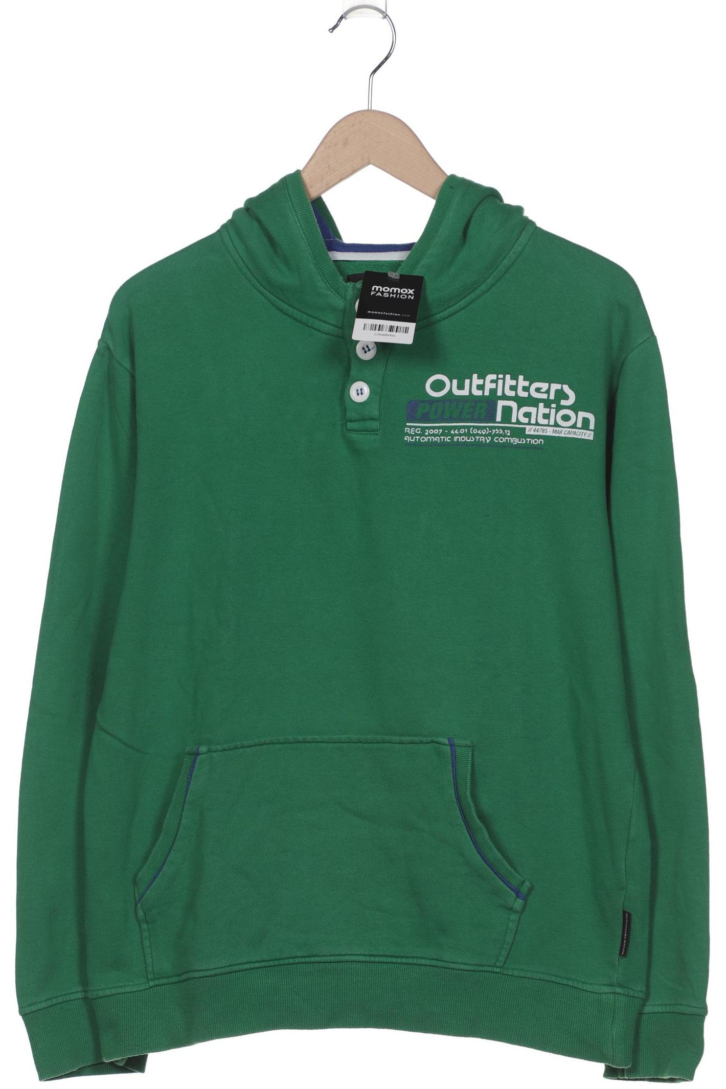 

Outfitters Nation Herren Kapuzenpullover, grün, Gr. 54