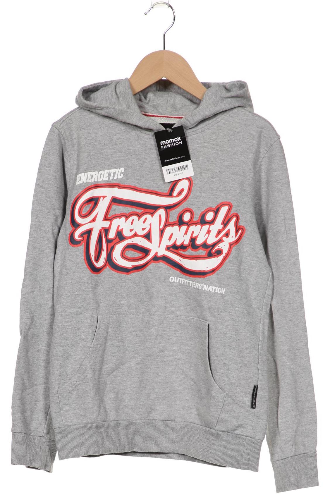 

OUTFITTERS NATION Herren Kapuzenpullover, grau