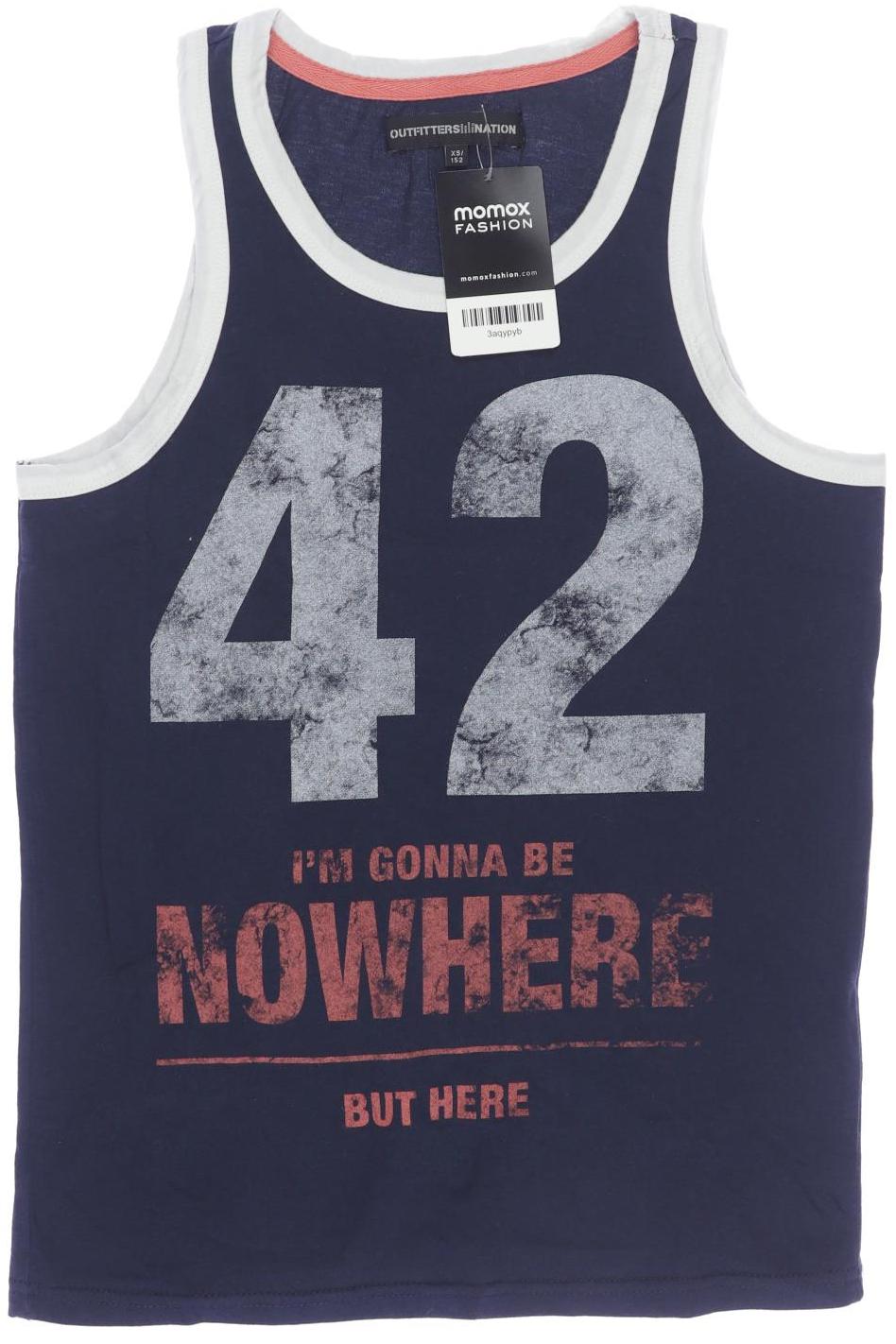 

Outfitters Nation Herren T-Shirt, marineblau, Gr. 152