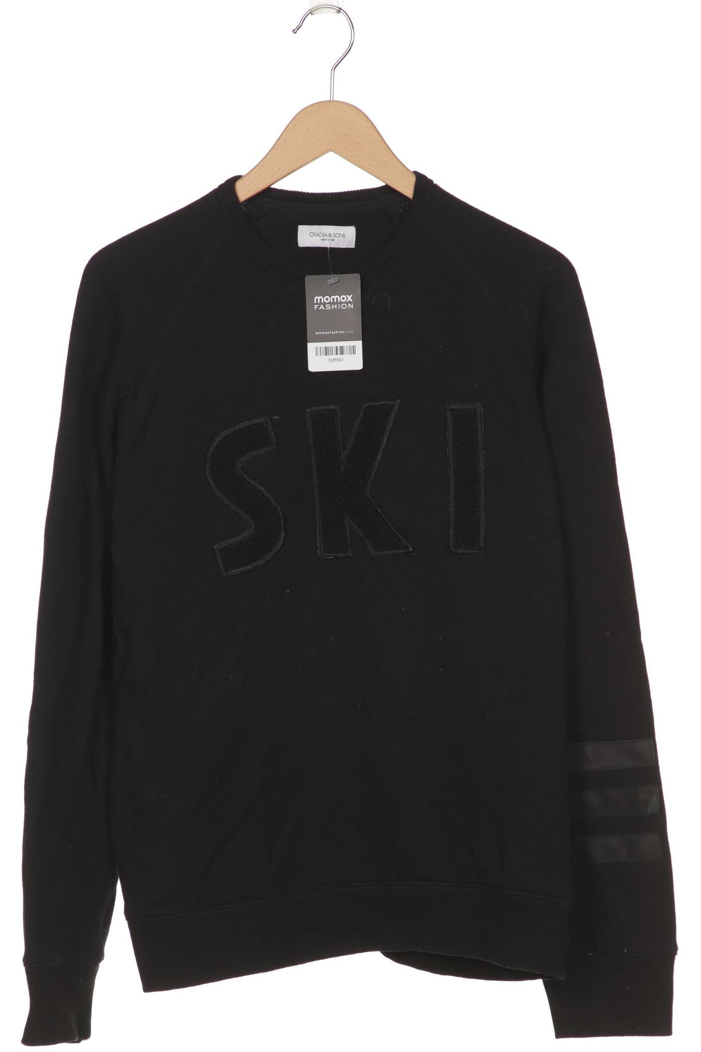 

Ovadia & Sons Herren Sweatshirt, schwarz