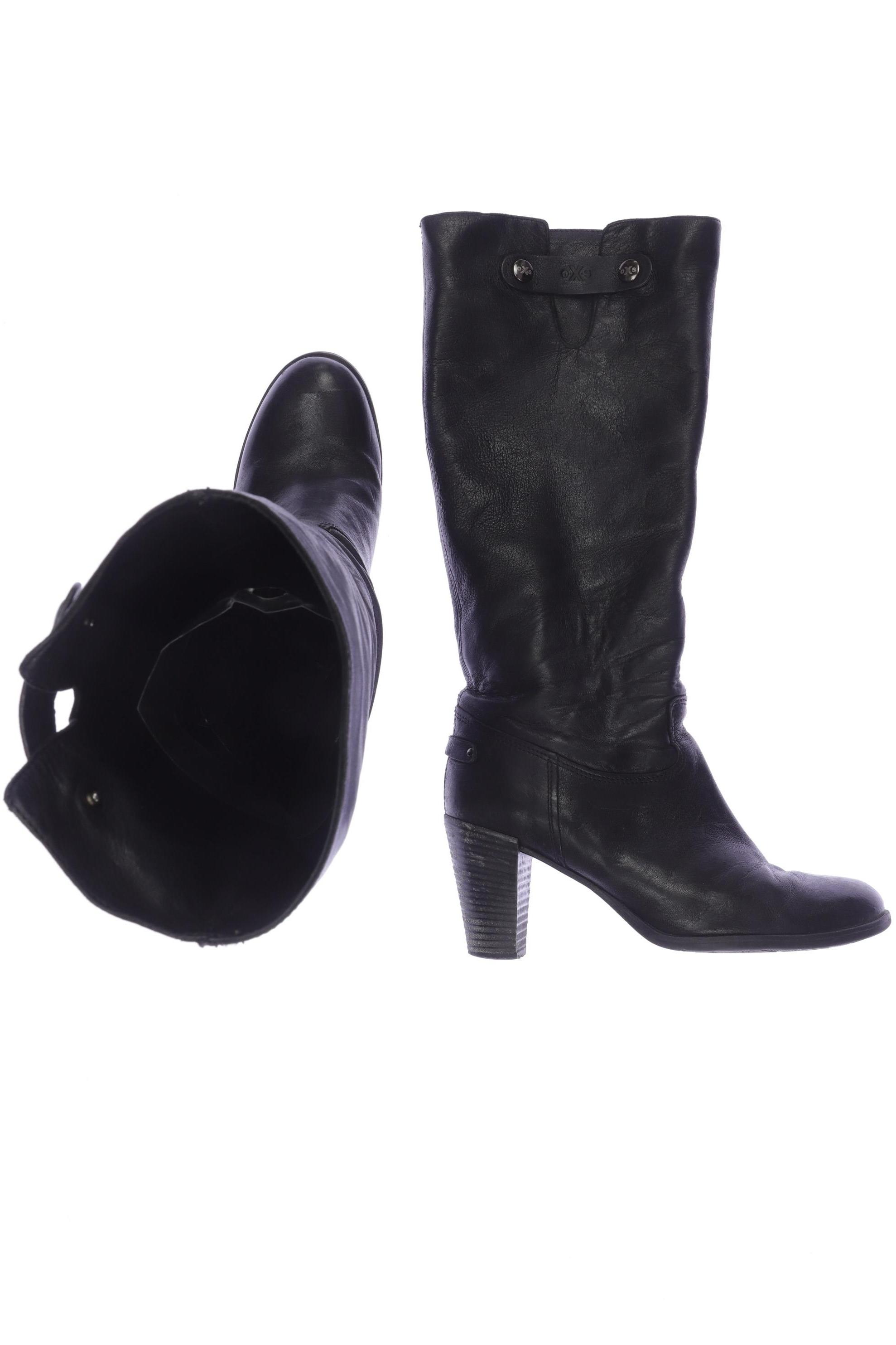 

OXS Damen Stiefel, schwarz, Gr. 40