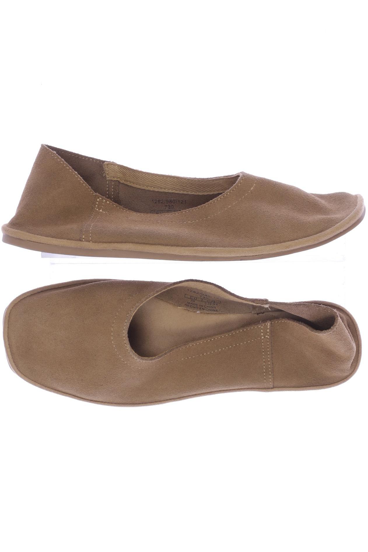 

Oysho Damen Ballerinas, beige, Gr. 36