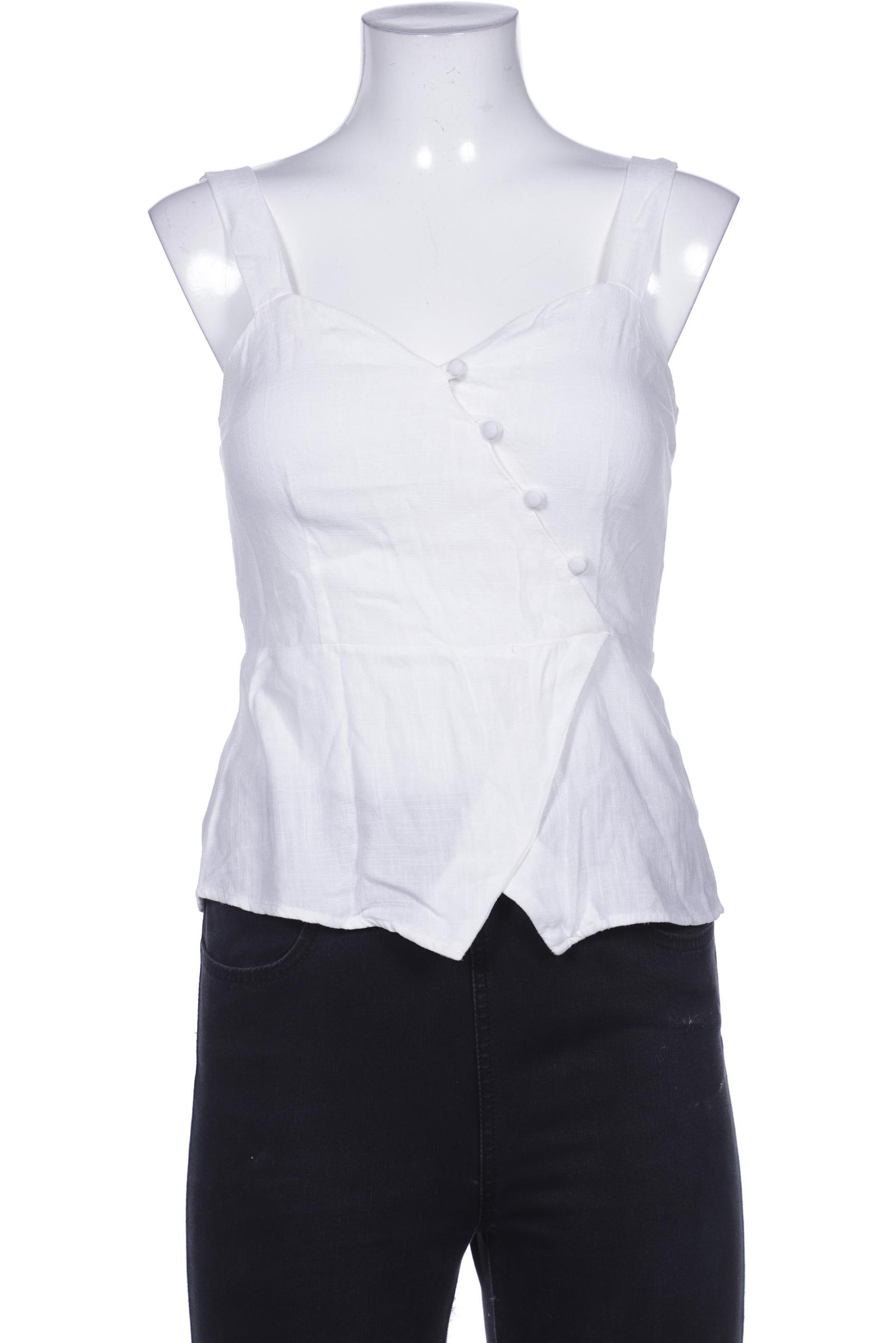 

Oysho Damen Bluse, weiß, Gr. 38