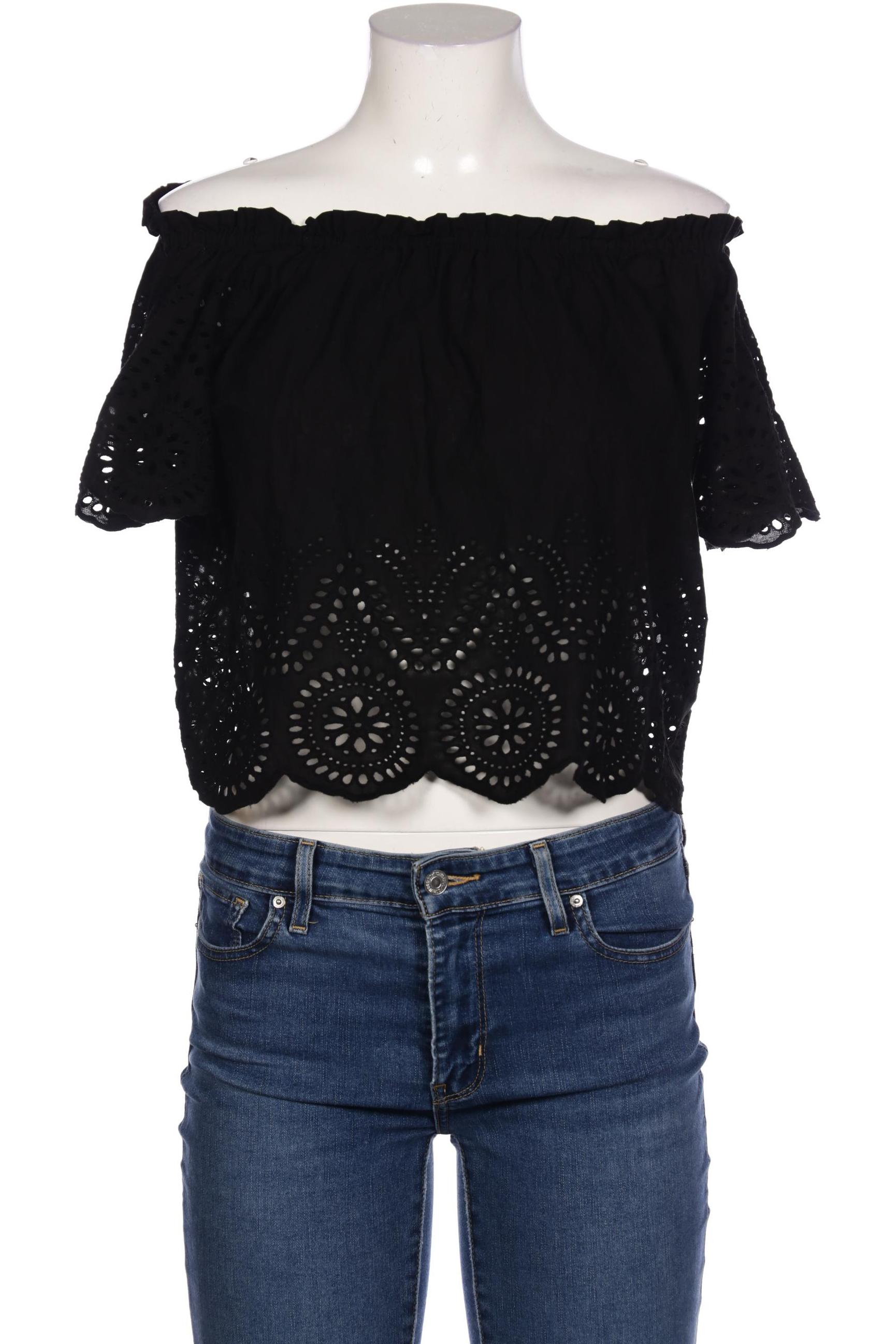 

Oysho Damen Bluse, schwarz, Gr. 36