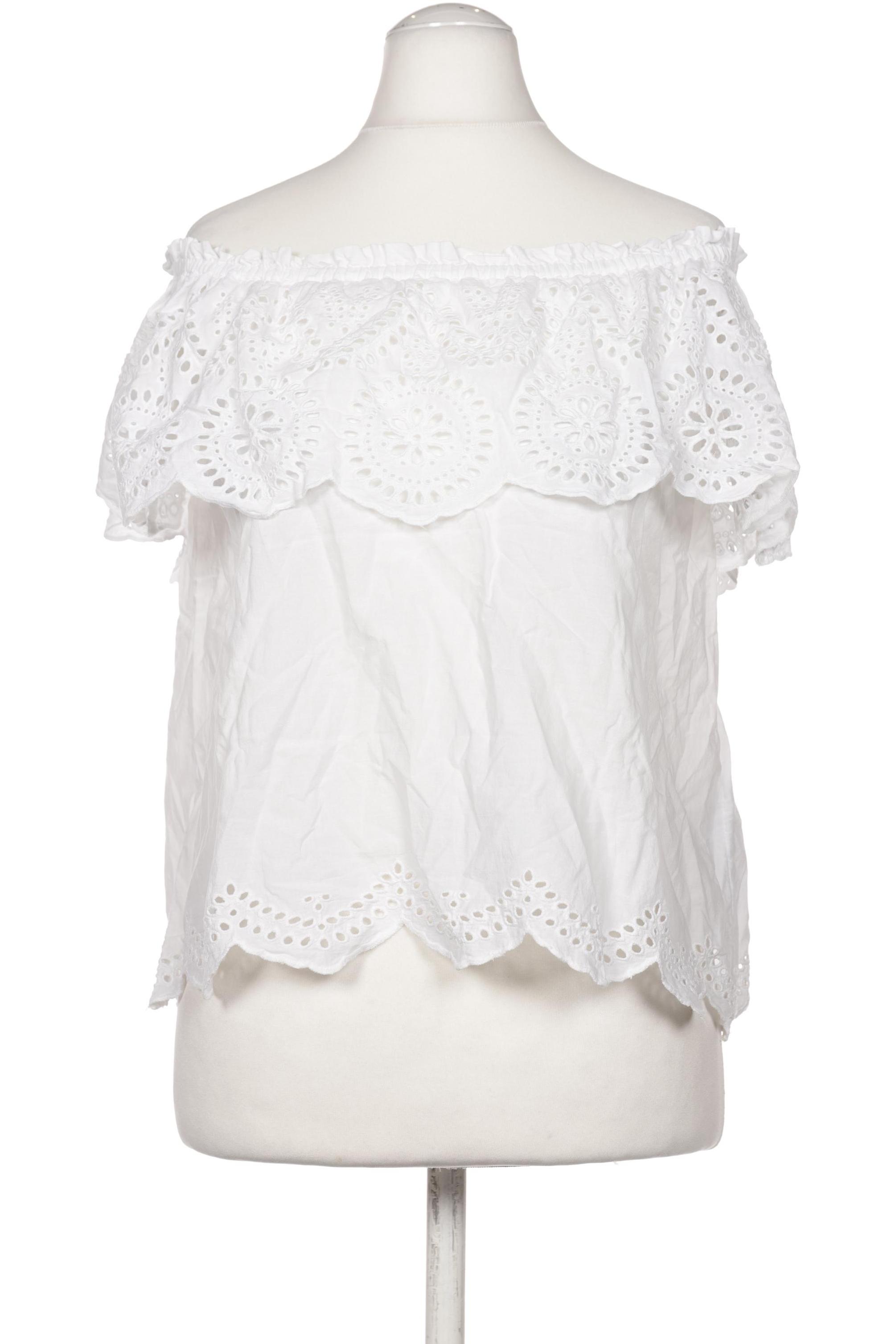 

Oysho Damen Bluse, weiß, Gr. 38