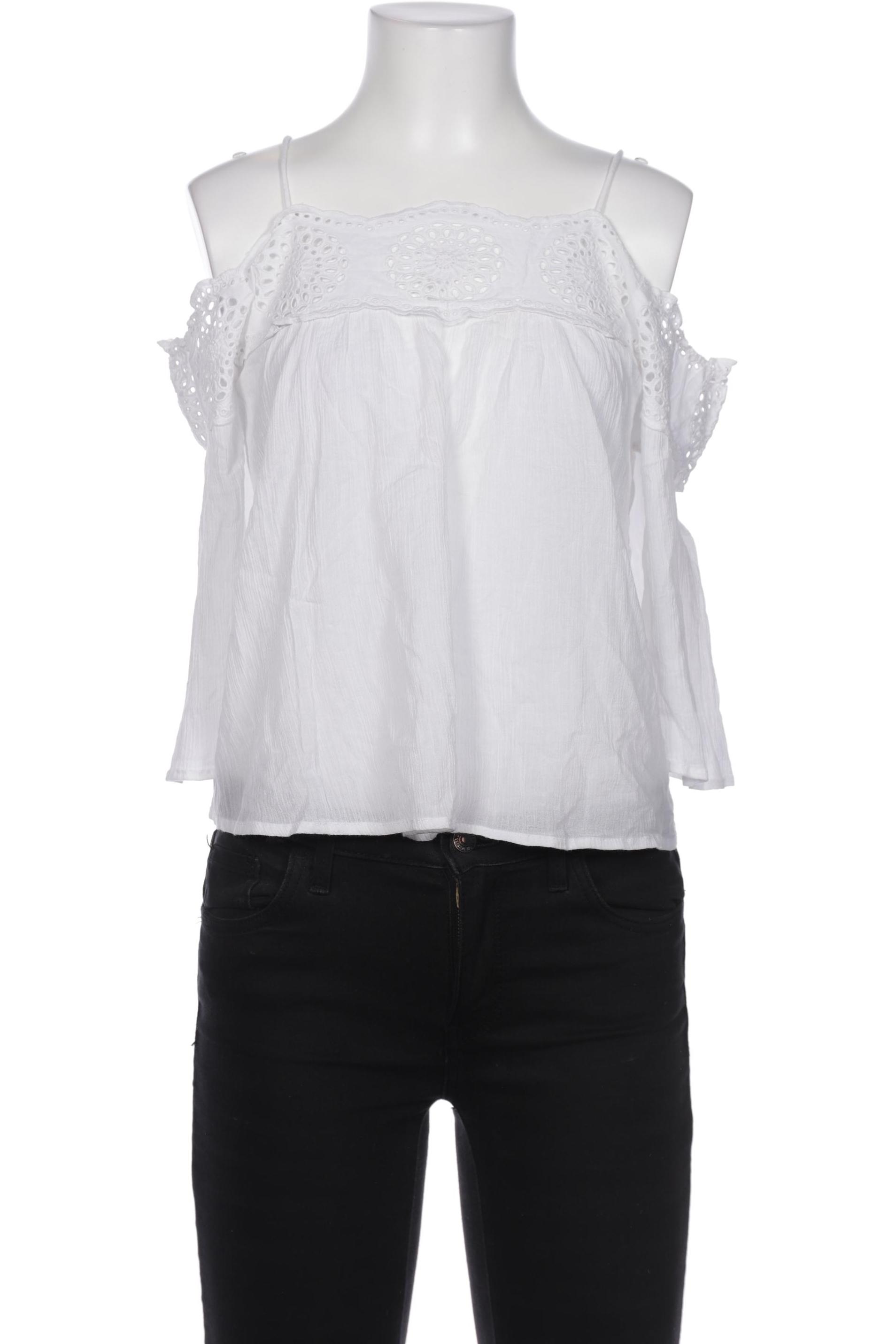 

Oysho Damen Bluse, weiß, Gr. 38