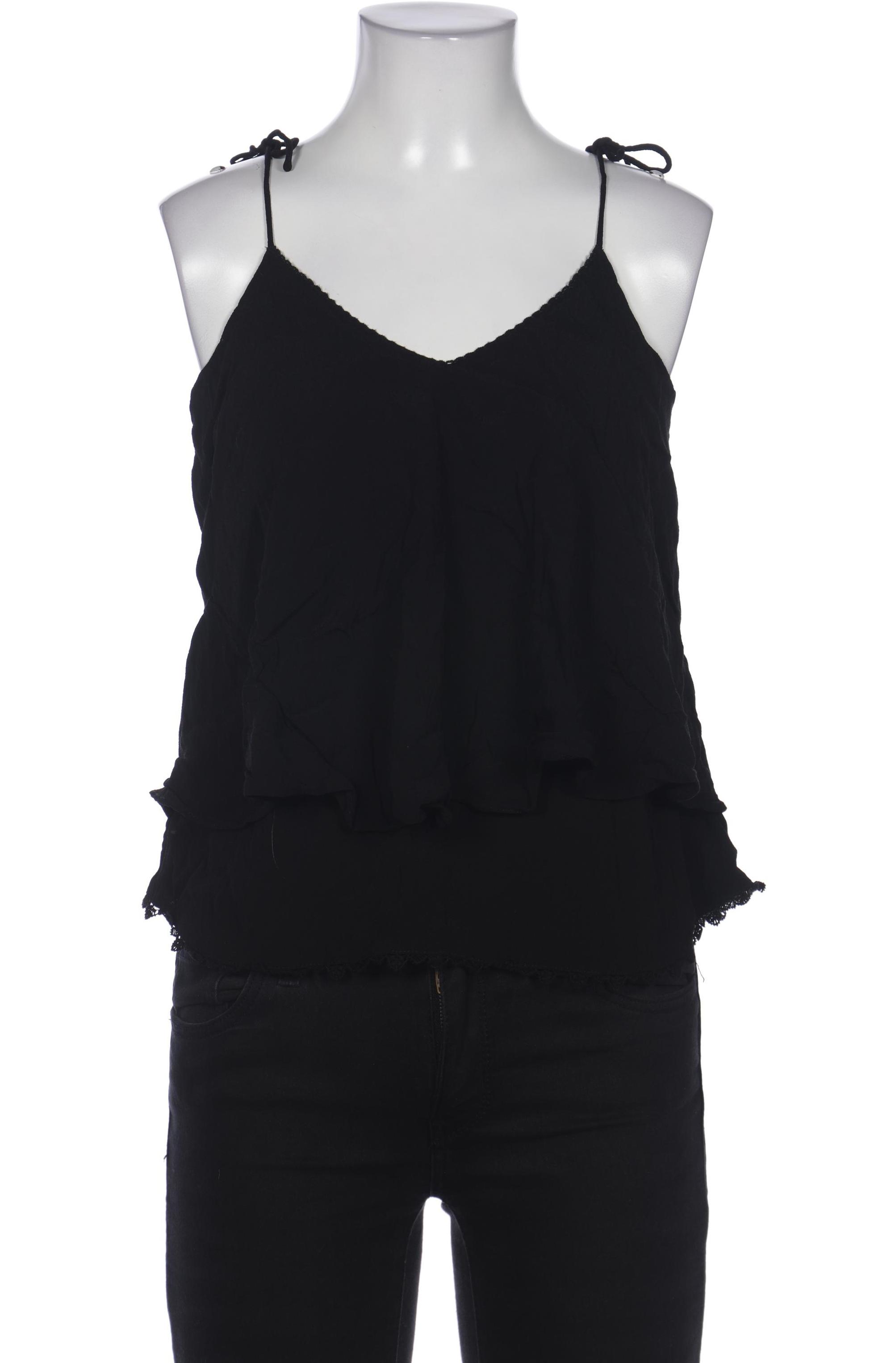 

Oysho Damen Bluse, schwarz, Gr. 36