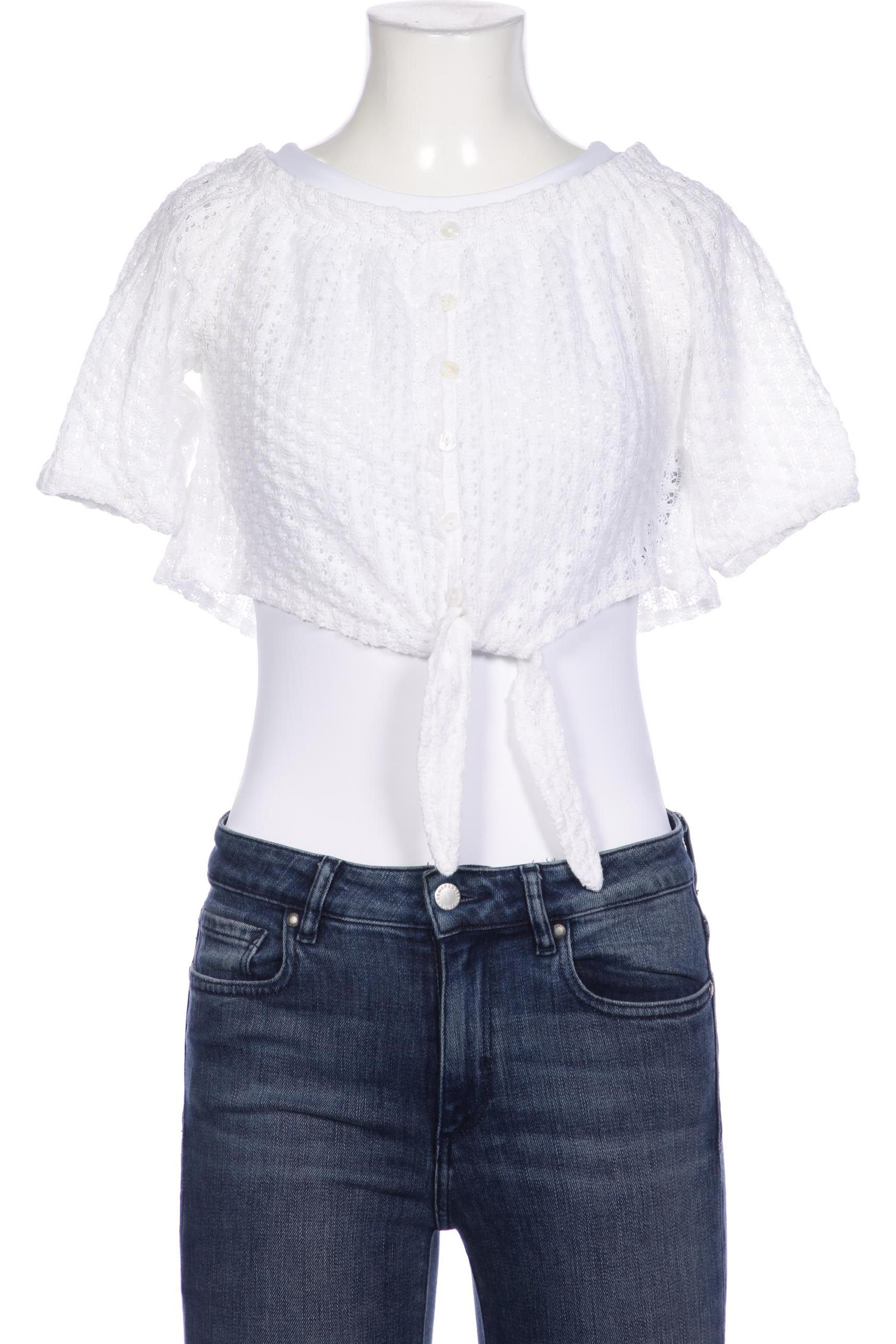 

Oysho Damen Bluse, weiß, Gr. 36
