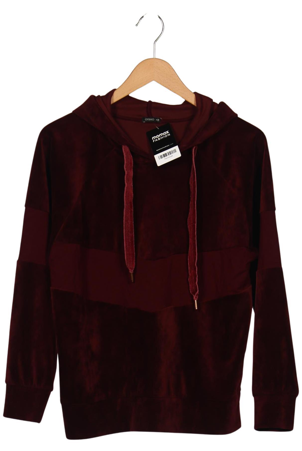 

Oysho Damen Kapuzenpullover, bordeaux, Gr. 36