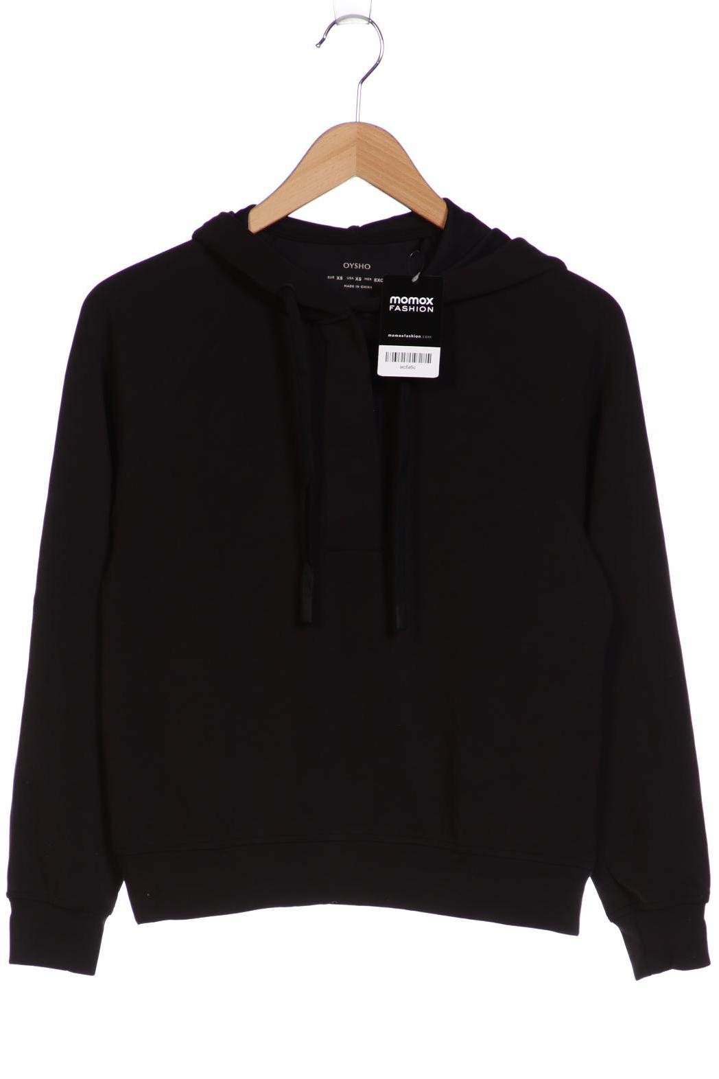 

Oysho Damen Kapuzenpullover, schwarz, Gr. 34