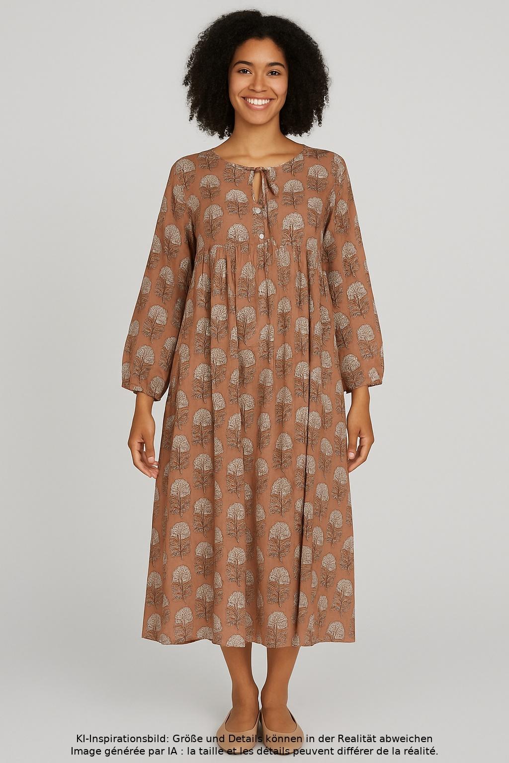 

Oysho Damen Kleid, braun, Gr. 38