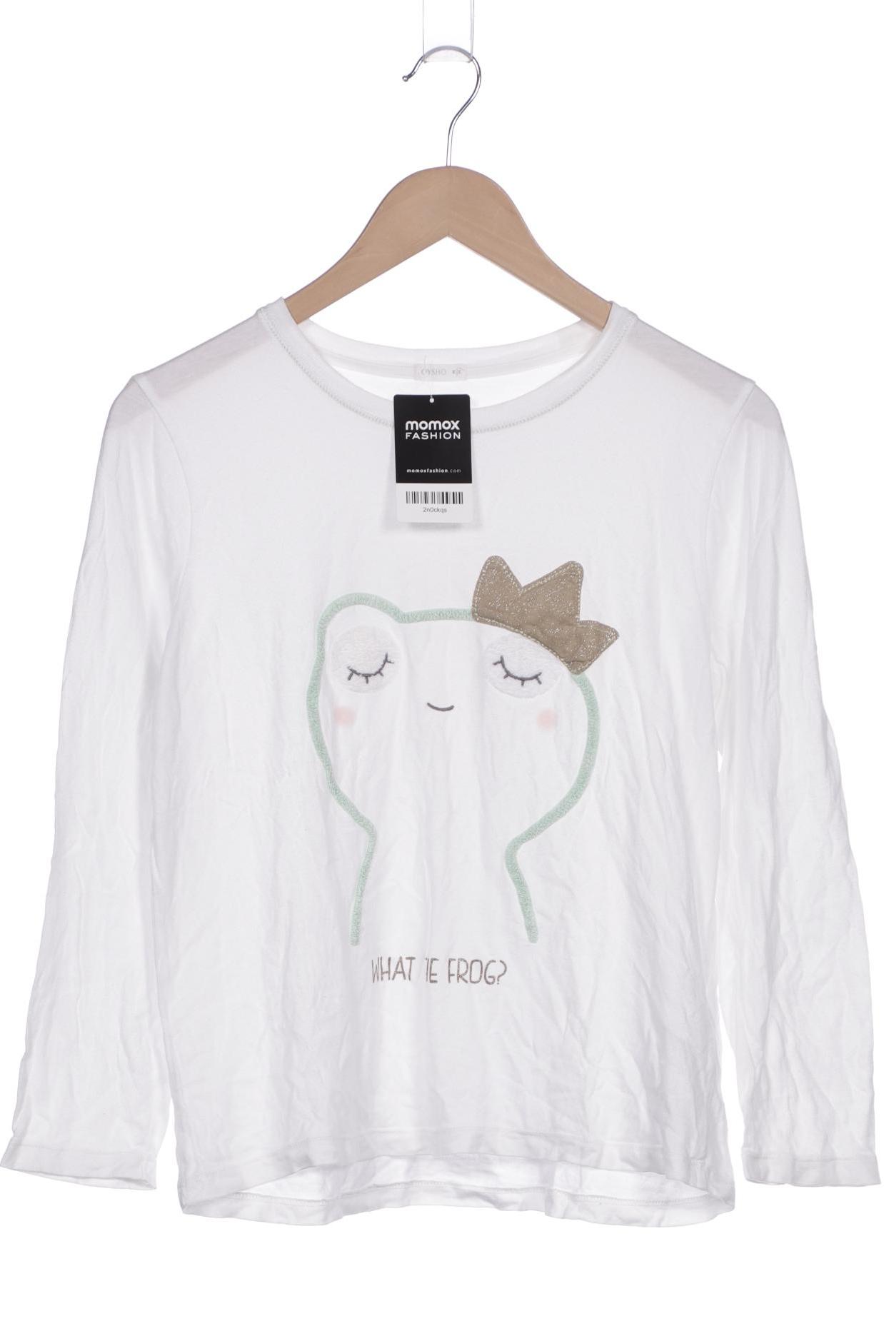 

Oysho Damen Langarmshirt, weiß, Gr. 38