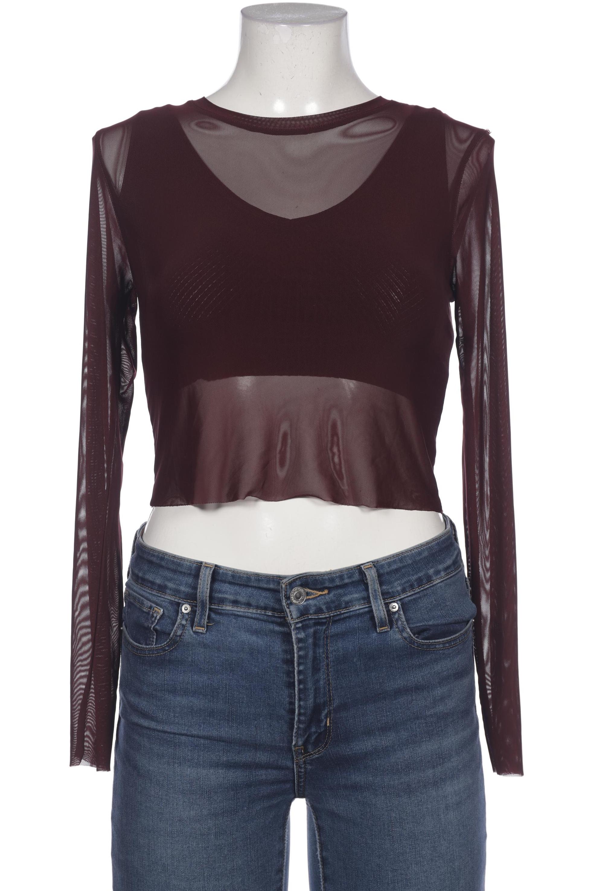 

Oysho Damen Langarmshirt, bordeaux