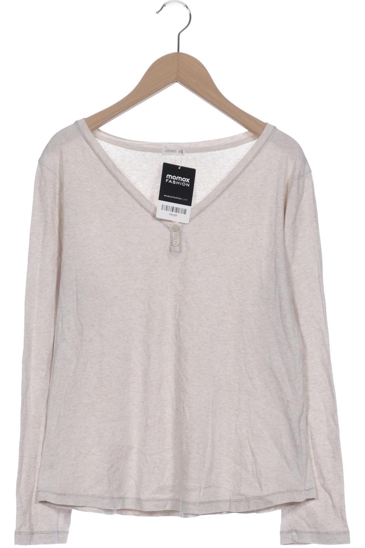 

Oysho Damen Langarmshirt, beige, Gr. 44