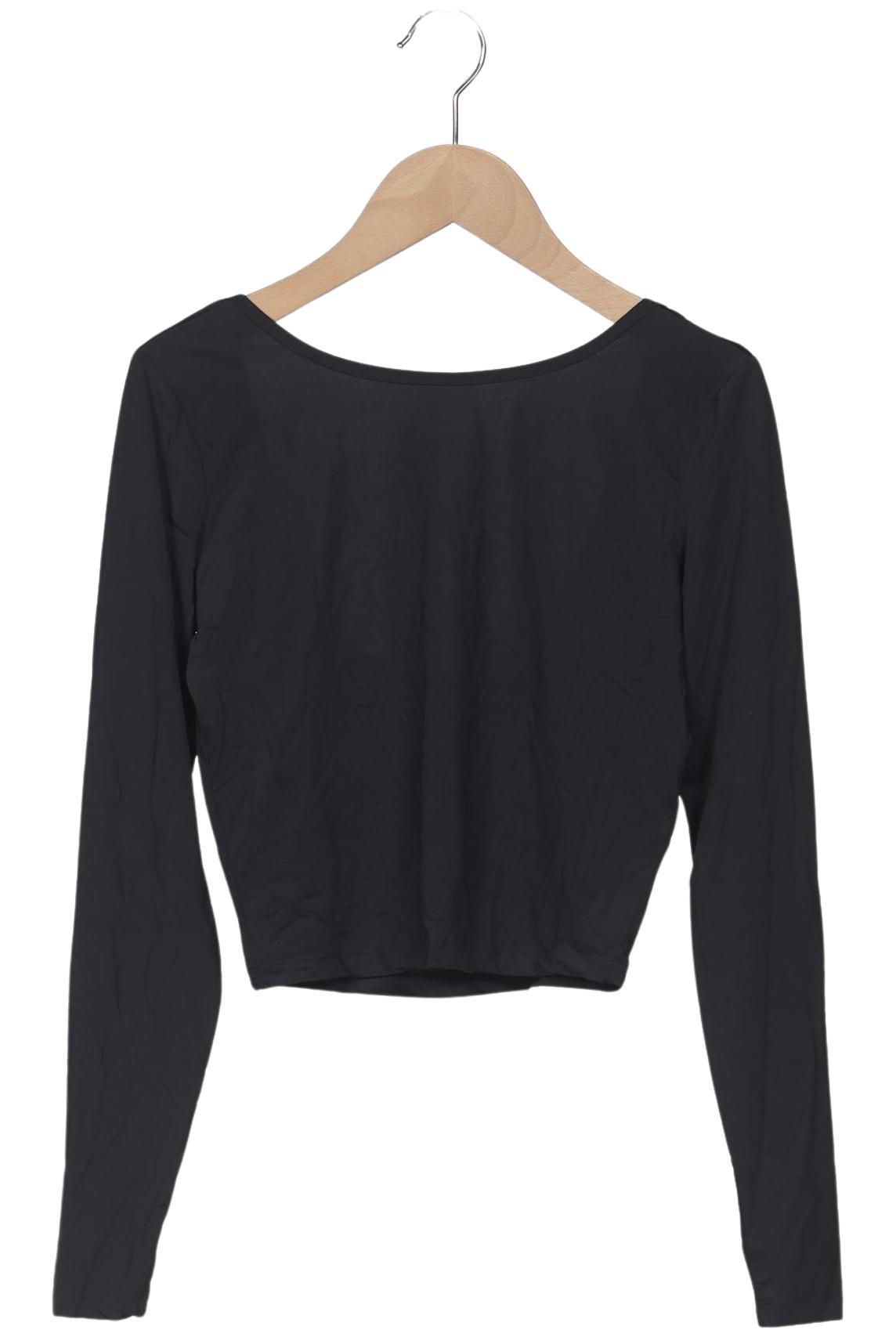 

Oysho Damen Langarmshirt, schwarz, Gr. 38