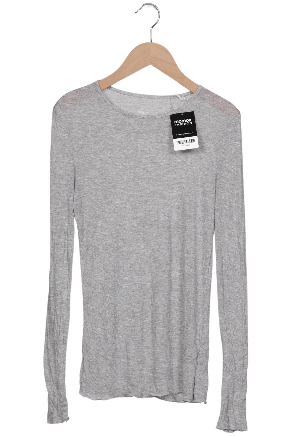 

Oysho Damen Langarmshirt, grau, Gr. 38