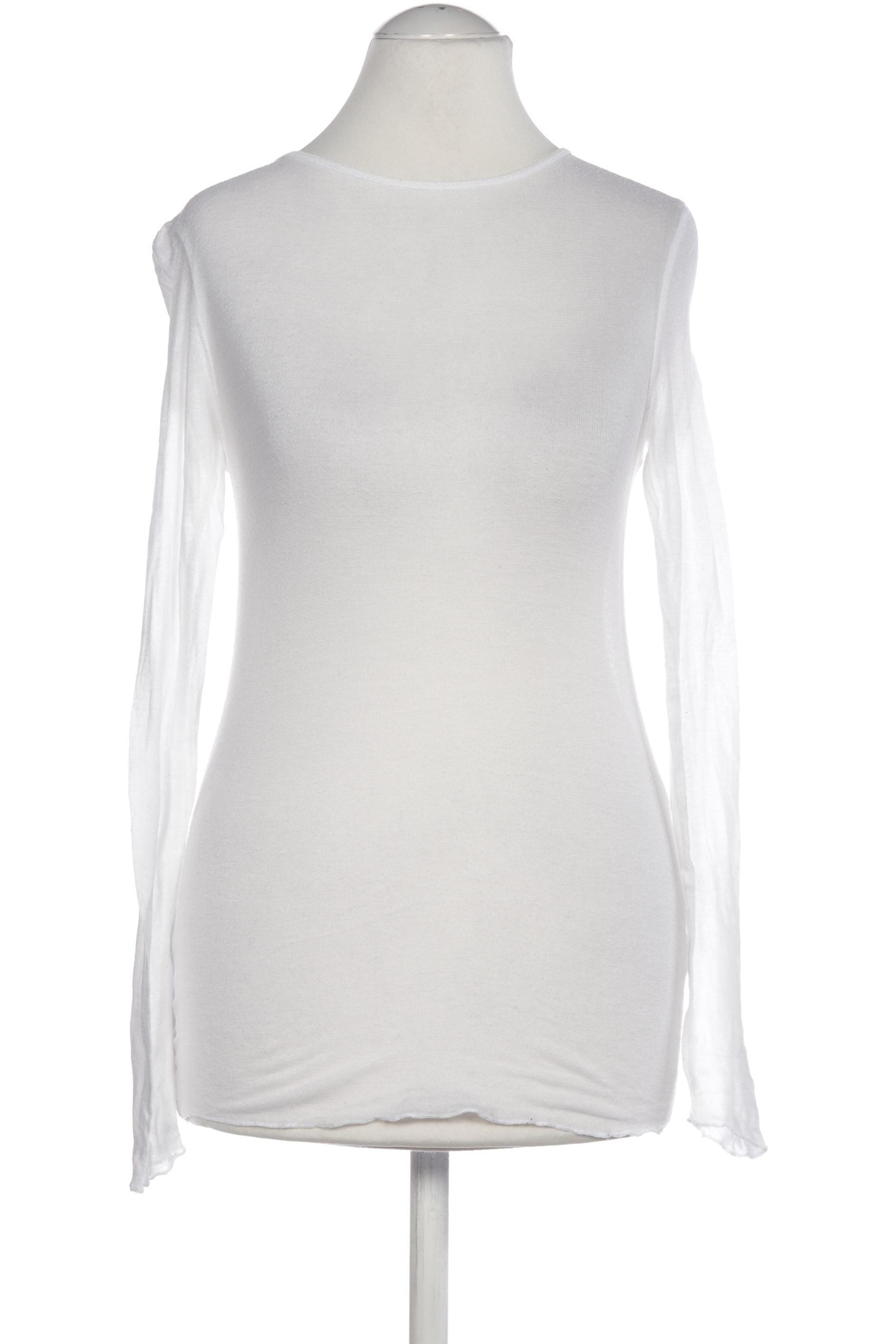 

Oysho Damen Langarmshirt, weiß, Gr. 34