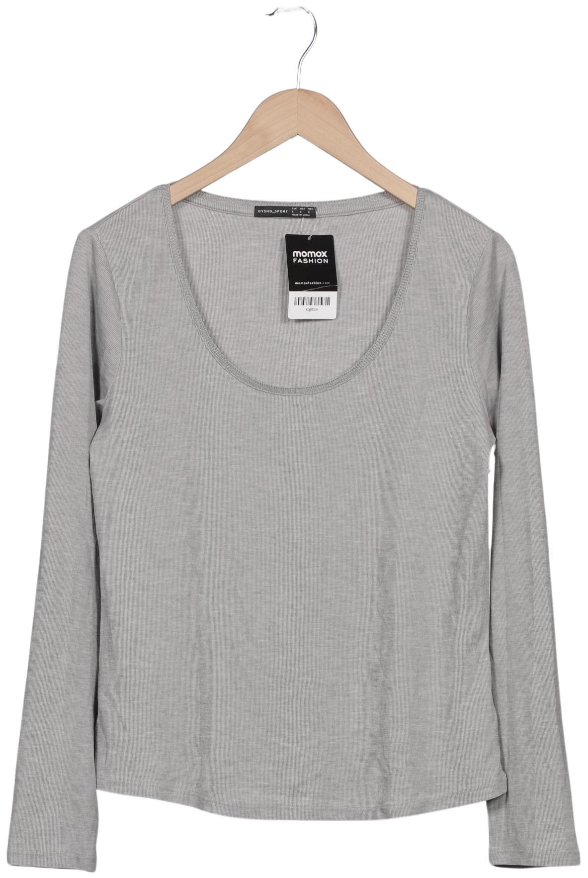

Oysho Damen Langarmshirt, grau, Gr. 42
