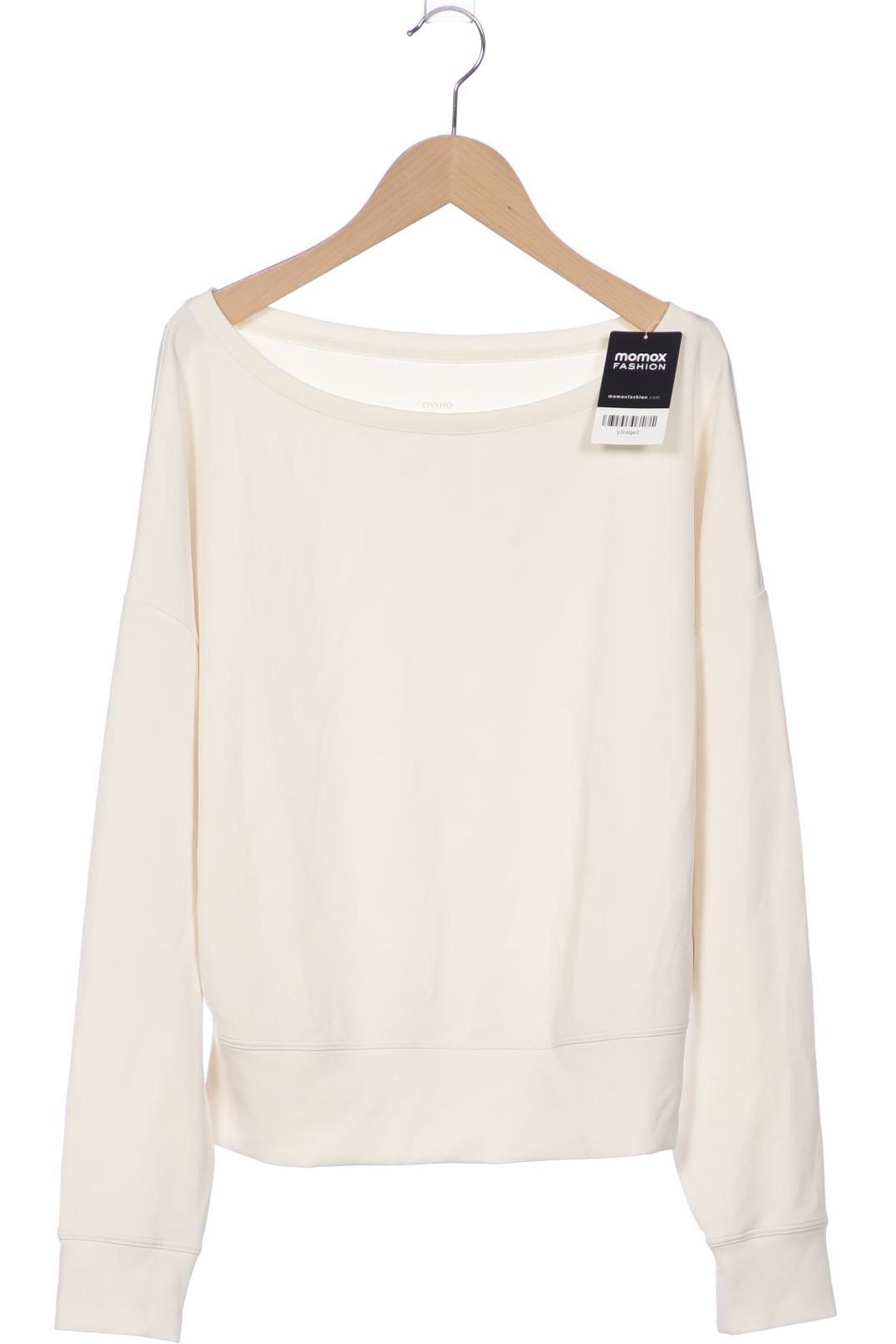 

Oysho Damen Langarmshirt, cremeweiß, Gr. 38