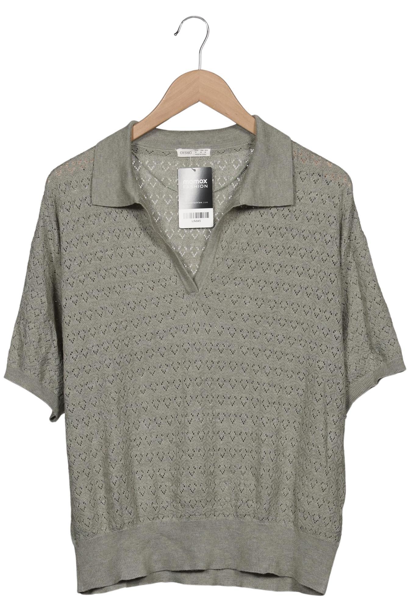 

Oysho Damen Poloshirt, grün, Gr. 38