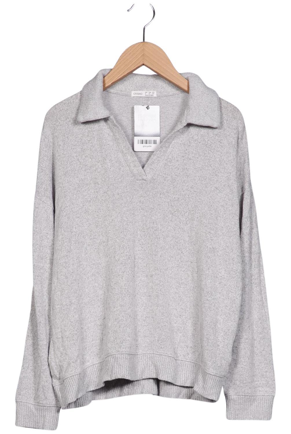 

Oysho Damen Poloshirt, grau, Gr. 36