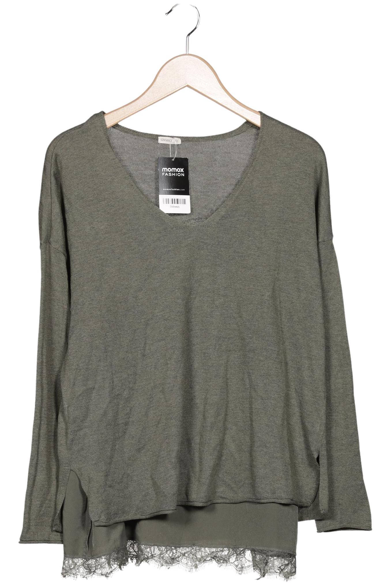 

Oysho Damen Pullover, grün, Gr. 38