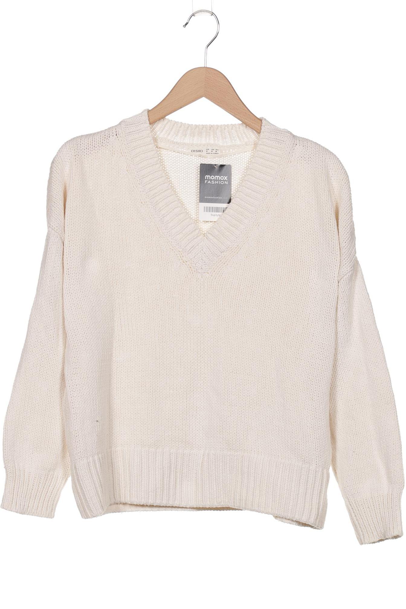 

Oysho Damen Pullover, cremeweiß, Gr. 38
