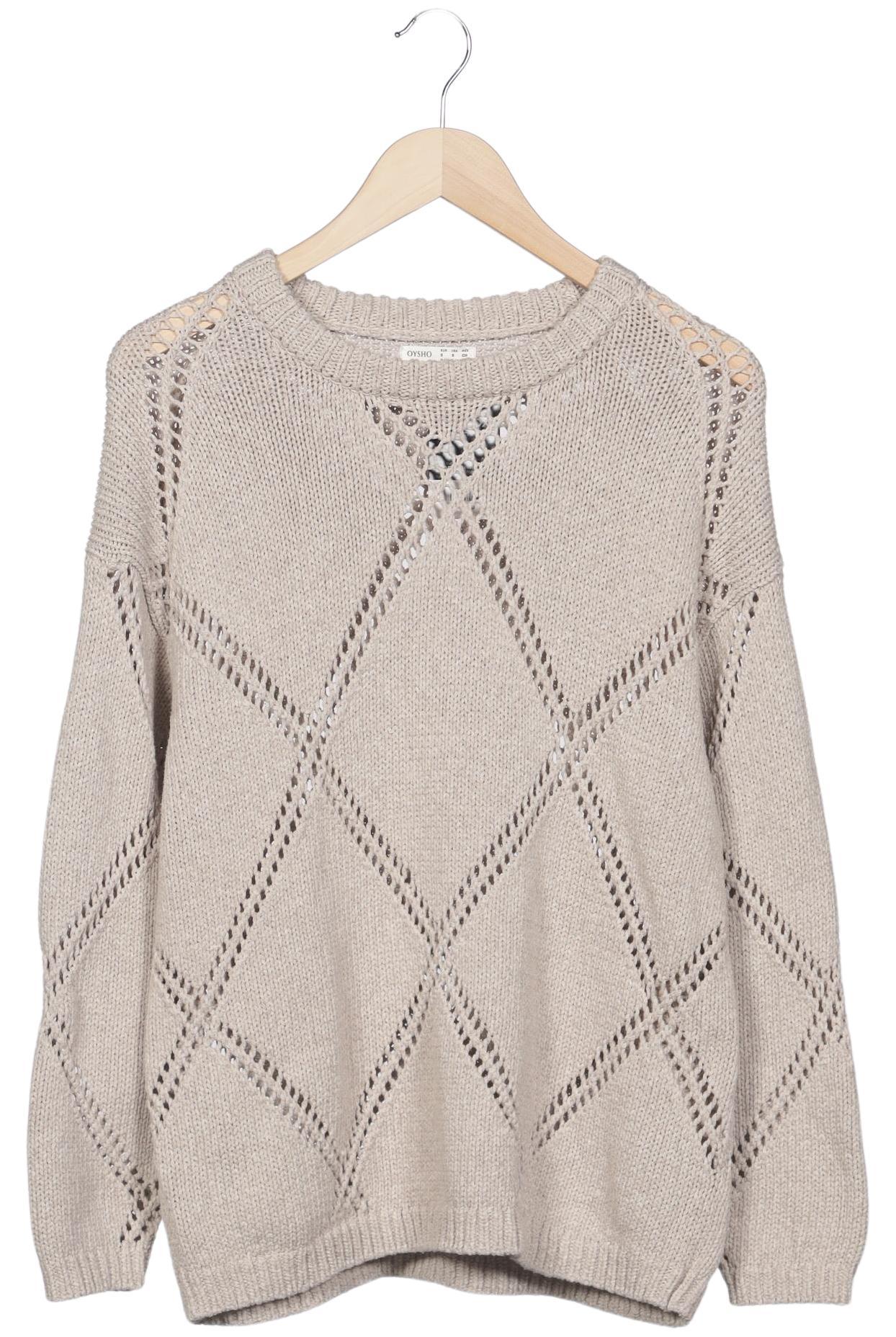 

Oysho Damen Pullover, beige, Gr. 36