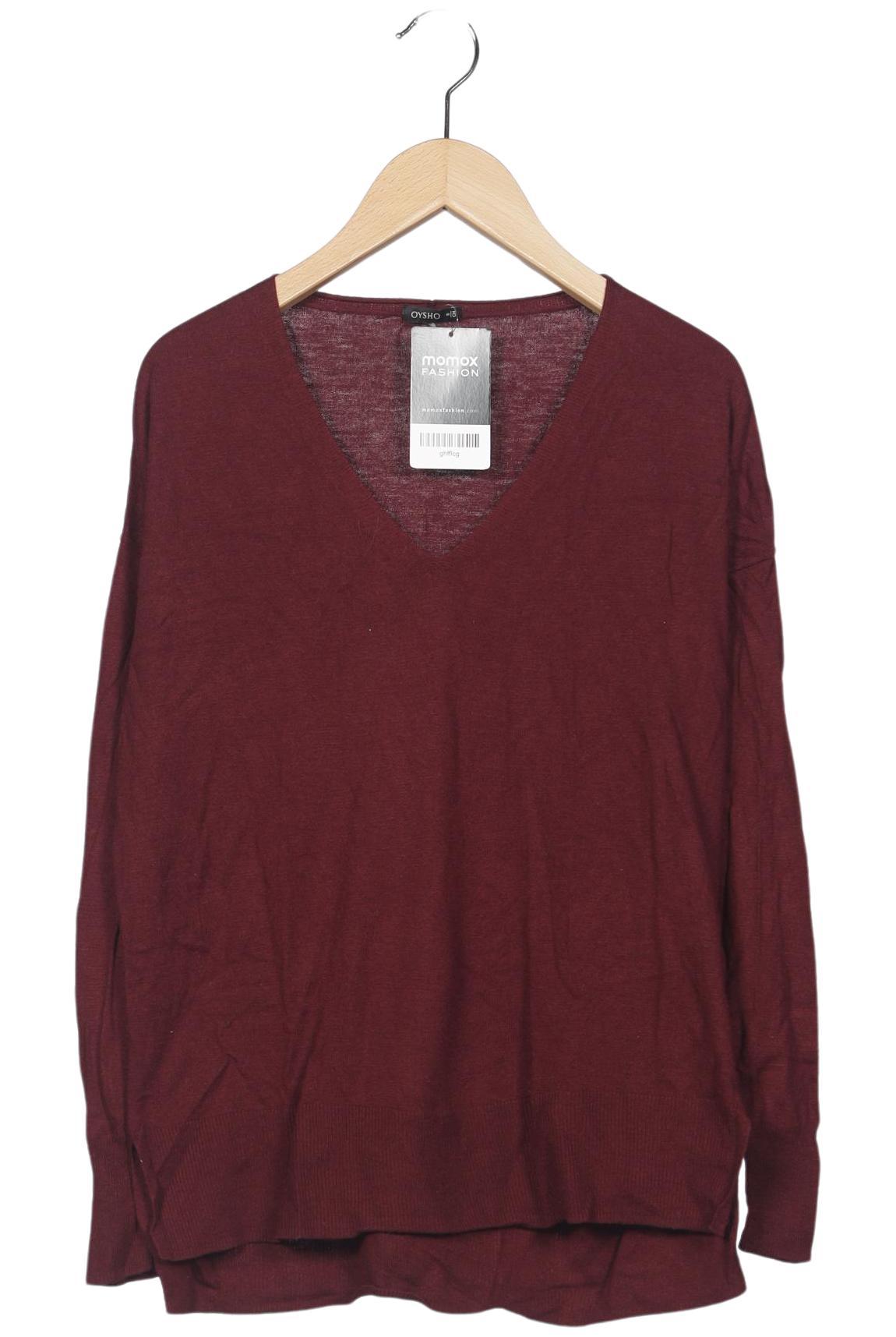 

Oysho Damen Pullover, bordeaux, Gr. 36