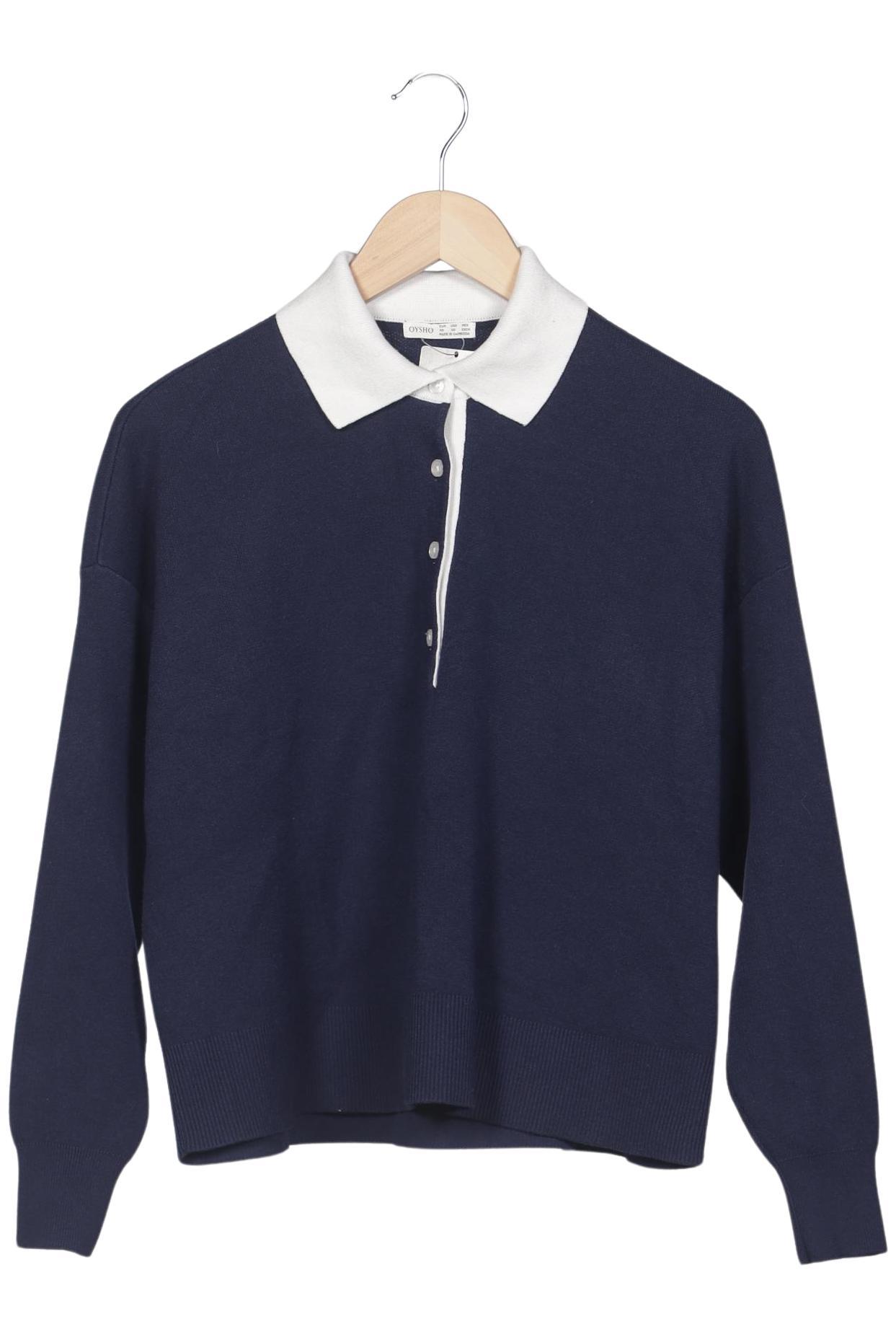 

Oysho Damen Pullover, marineblau, Gr. 34