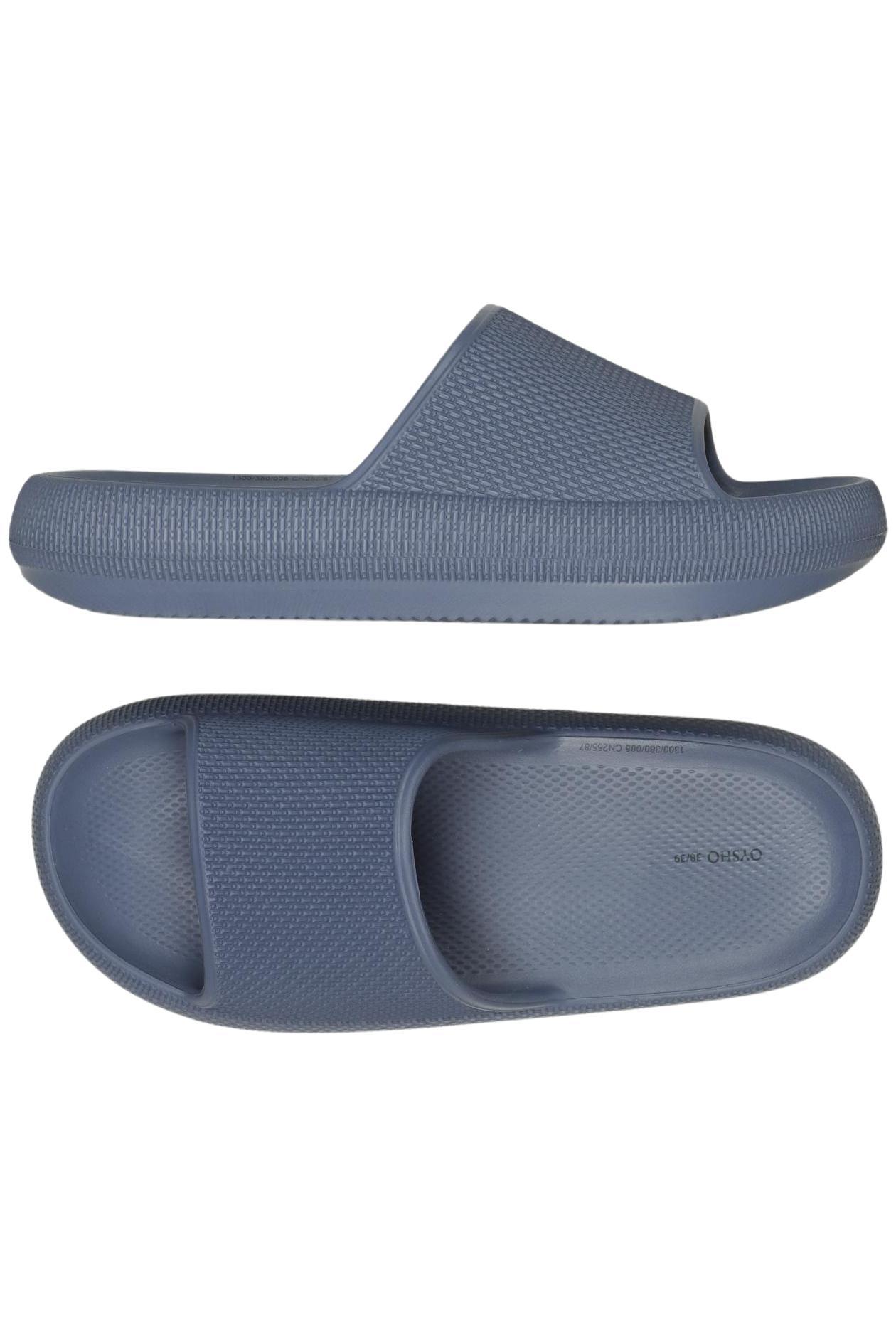 

Oysho Damen Sandale, blau, Gr. 38